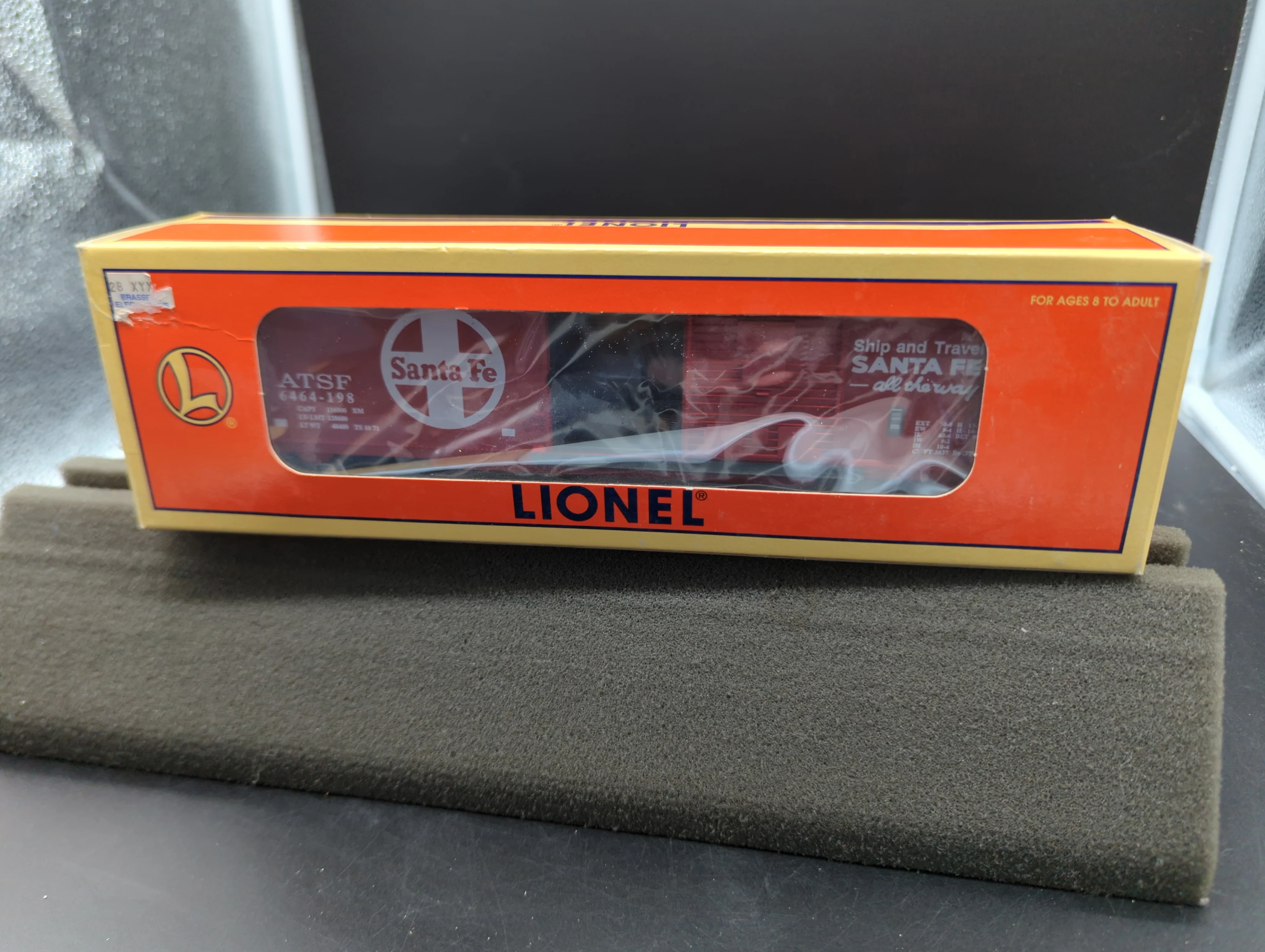 Lionel 6-29213 ATSF Santa Fe Grand Canyon Route boxcar 6464-198 O SCALE Like New - Image 6