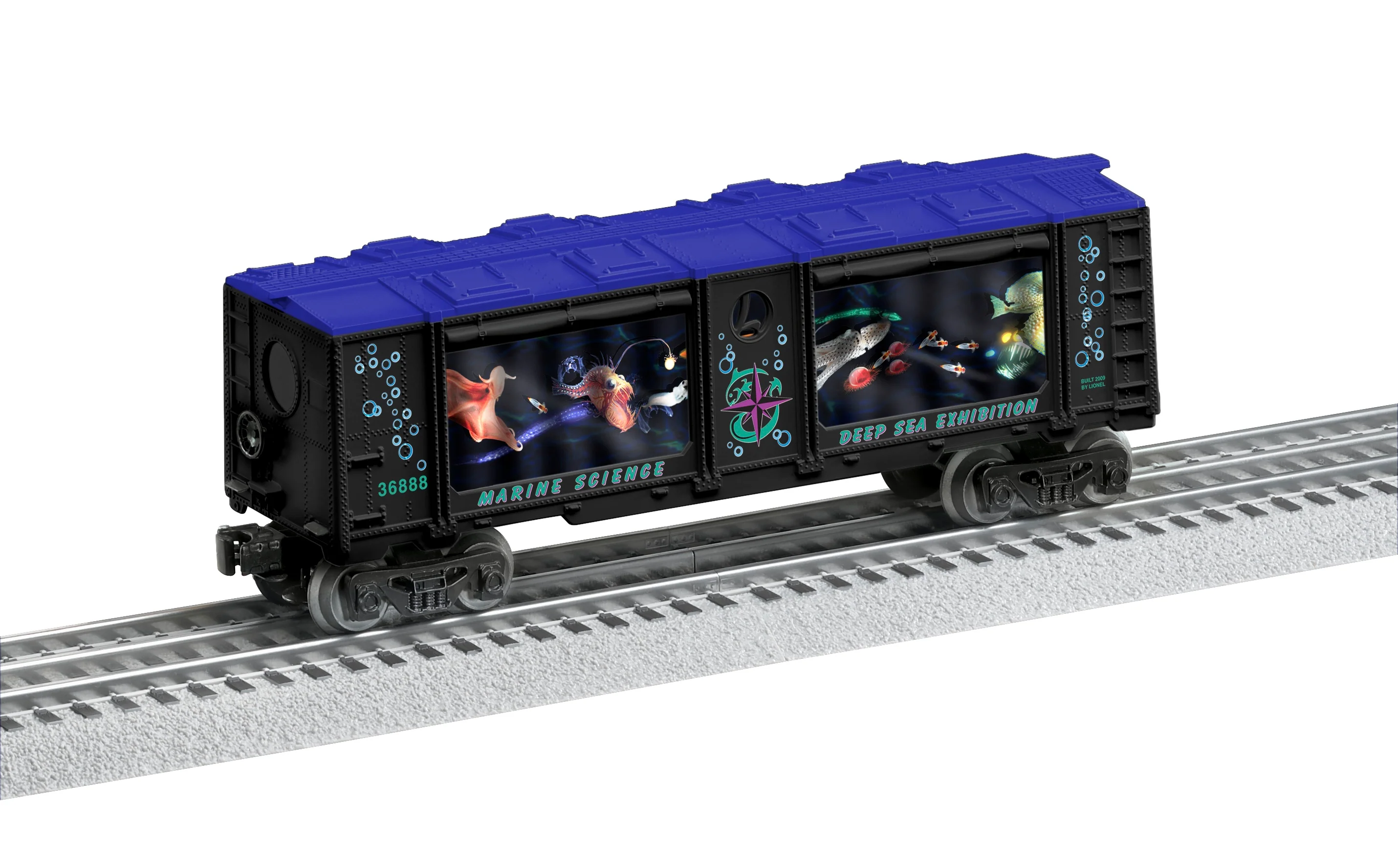 Lionel 6-29310 DEEP SEA MONSTERS AQUARIUM CAR O SCALE Used Excellent - Image 2