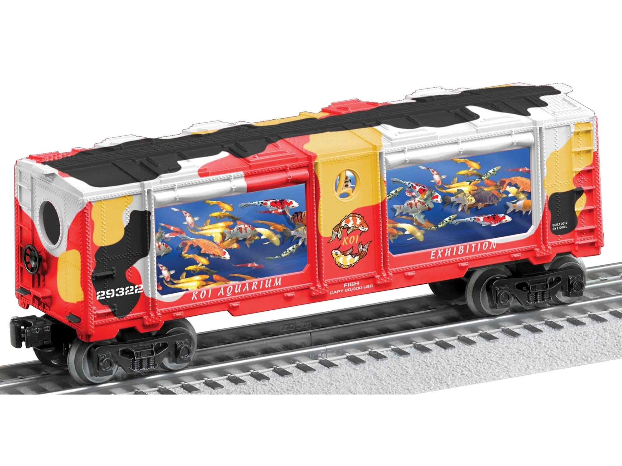 Lionel 6-29322 KOI FISH AQUARIUM CAR #29322 O SCALE NEW