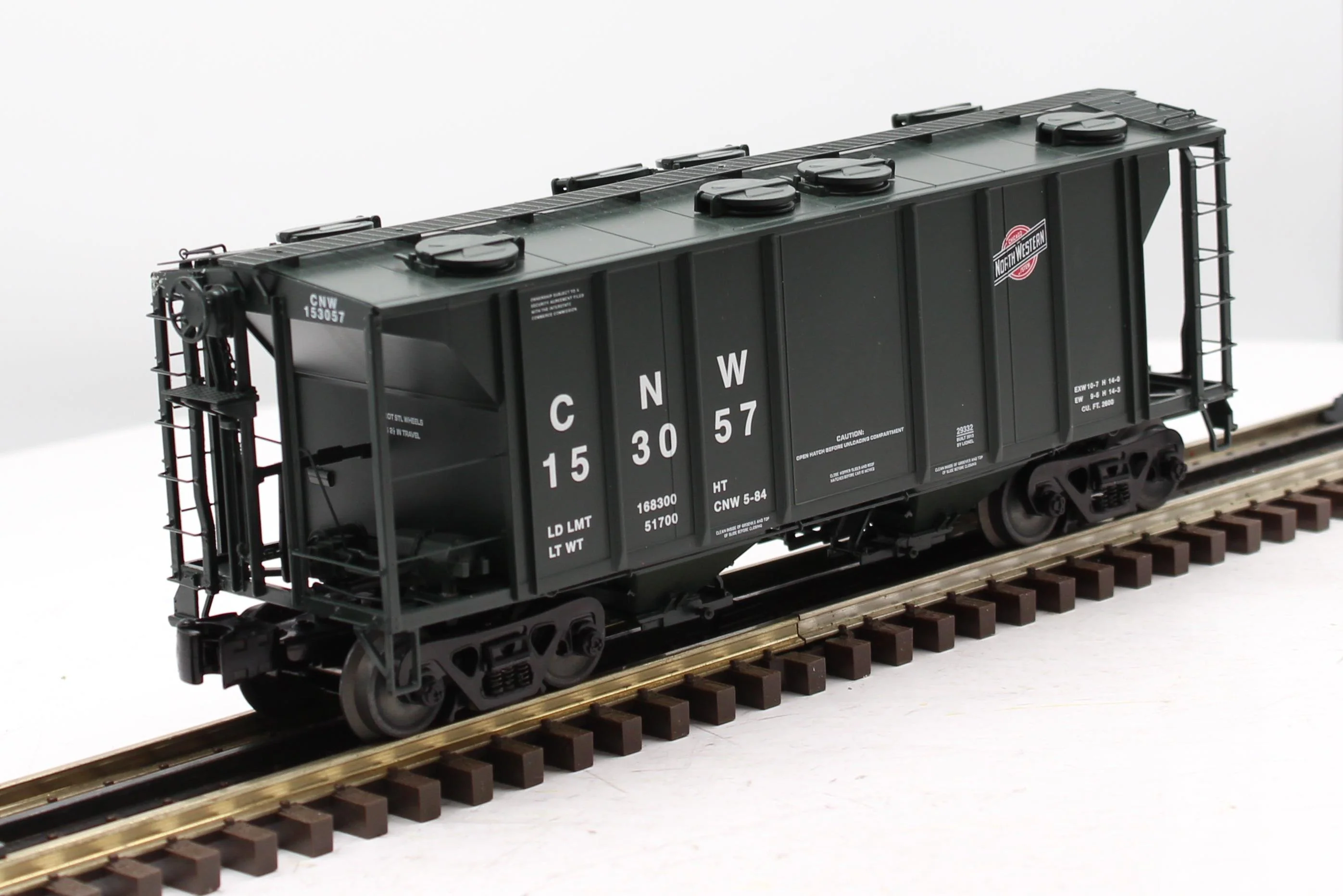 Lionel 6-29332 CNW CHICAGO NORTHWESTERN PS-2 HOPPER CAR  O SCALE Like New - Image 3