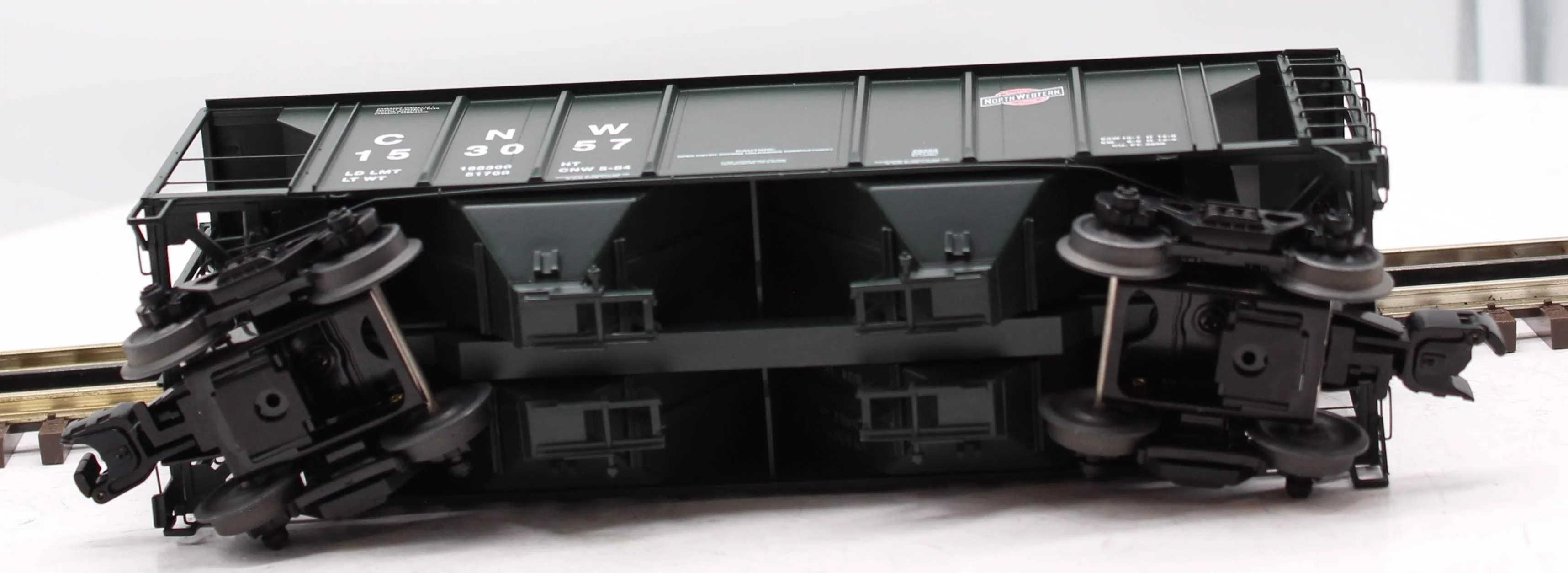 Lionel 6-29332 CNW CHICAGO NORTHWESTERN PS-2 HOPPER CAR  O SCALE Like New - Image 8