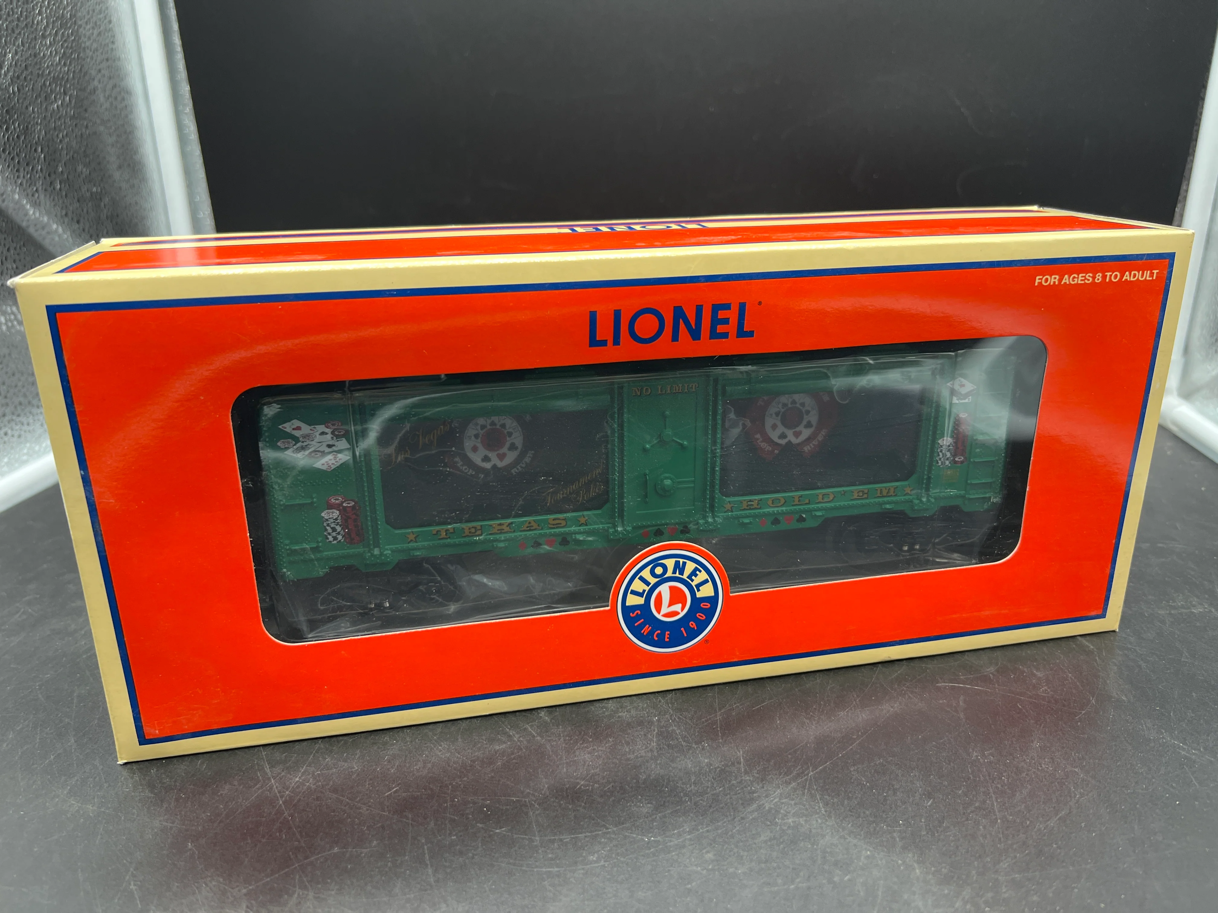 Lionel 6-29612 LAS VEGAS POKER CHIP CAR Mint car O SCALE NEW - Image 3