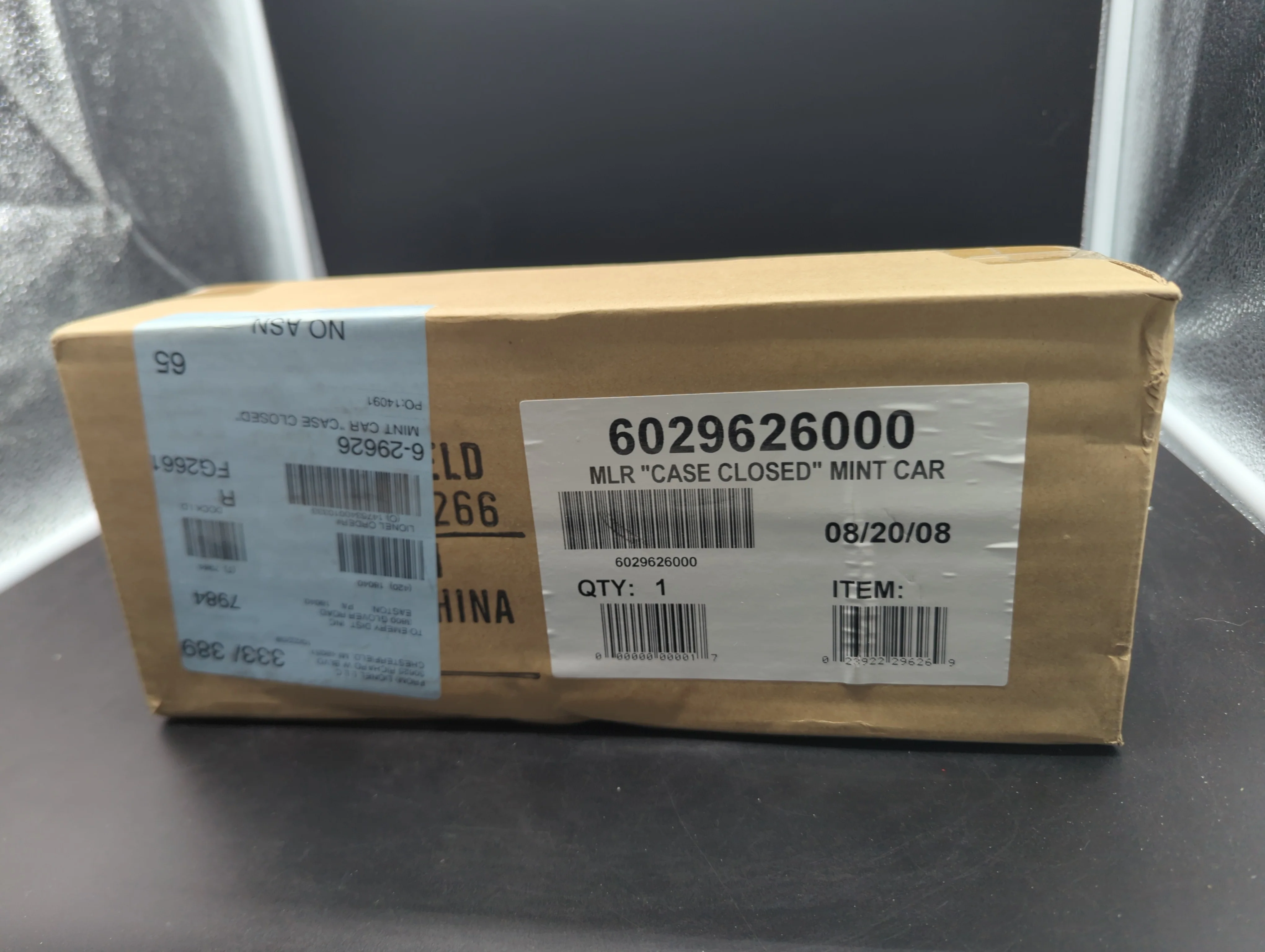 Lionel 6-29626 "CASE CLOSED" MINT CAR O SCALE NEW - Image 2