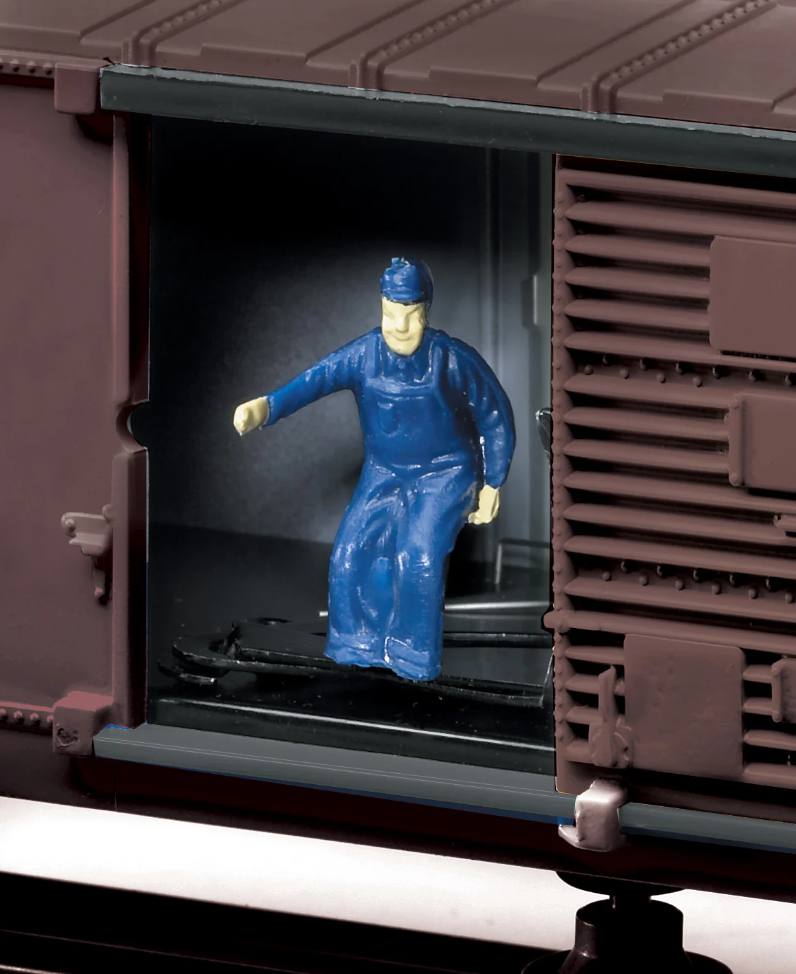 Lionel 6-29823 #3484 PENNSYLVANIA OPERATING BOXCAR PWC O SCALE NEW - Image 2