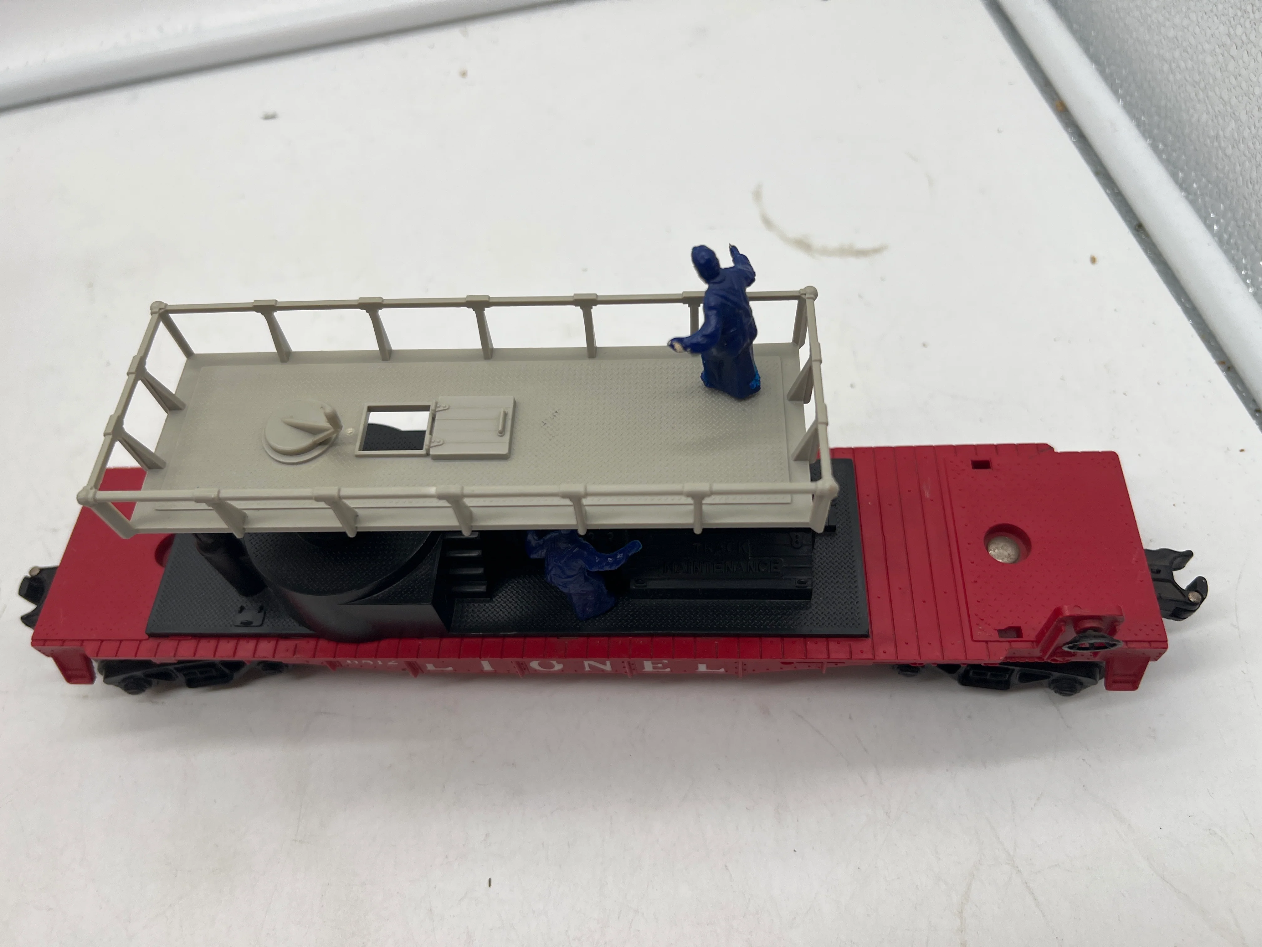 Lionel 6-29845 5812 track maintenance car post war celebration O SCALE Used Excellent - Image 2