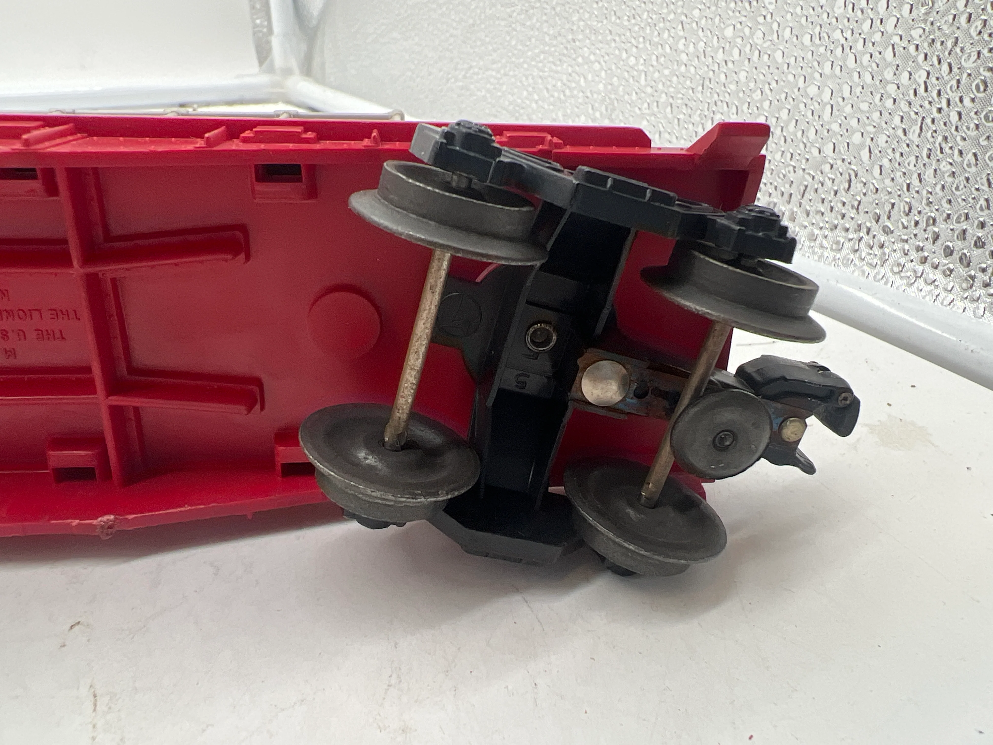 Lionel 6-29845 5812 track maintenance car post war celebration O SCALE Used Excellent - Image 4