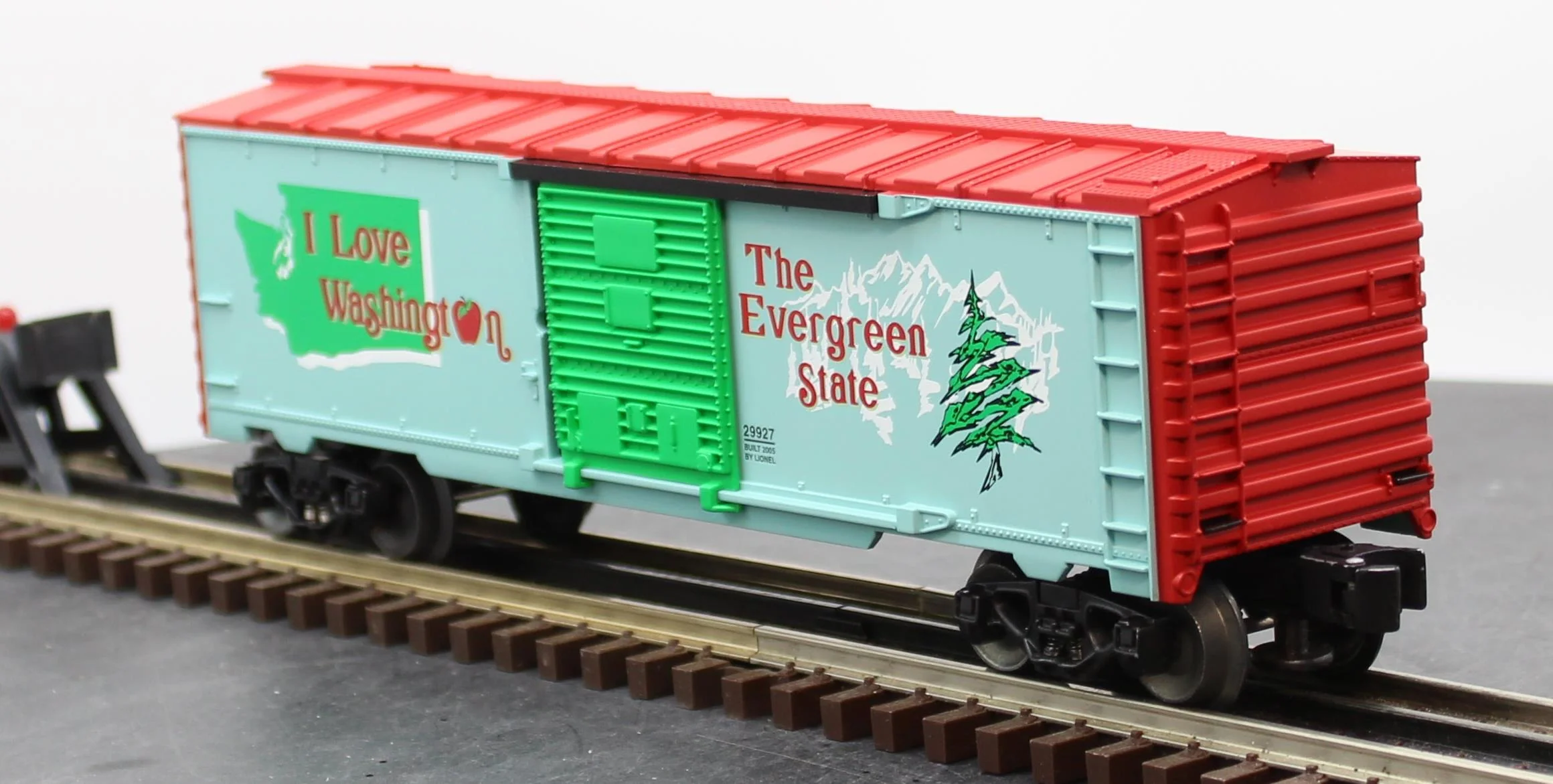 Lionel 6-29927 I Love Washington Boxcar O SCALE Like New - Image 3