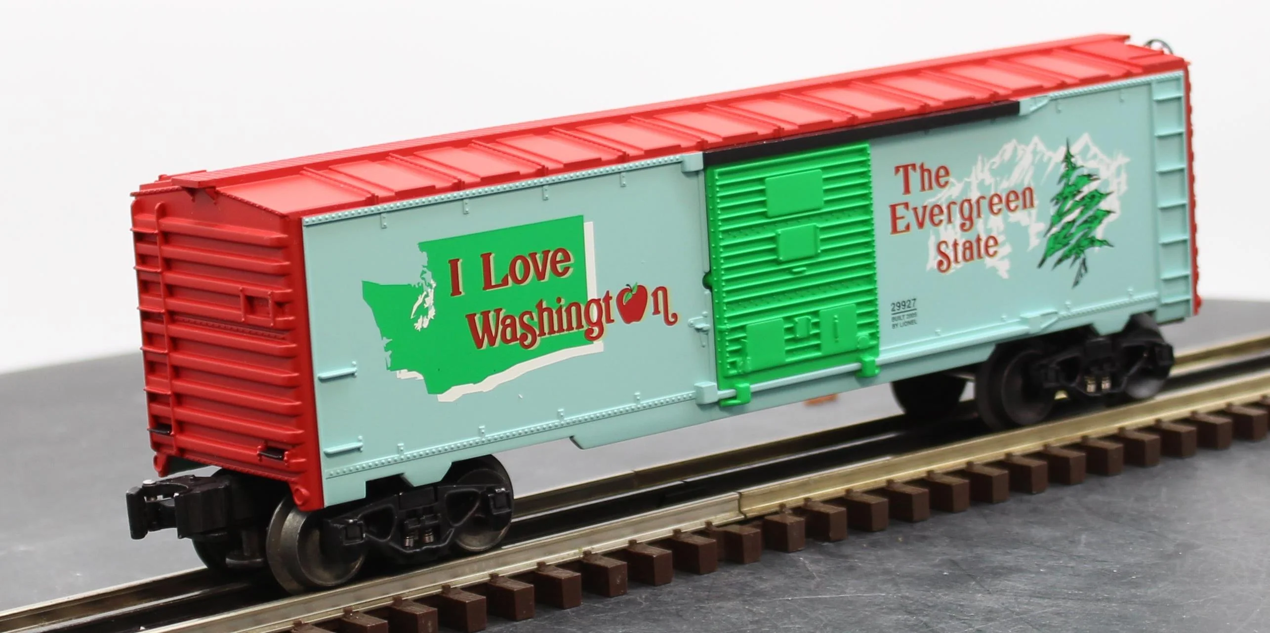 Lionel 6-29927 I Love Washington Boxcar O SCALE Like New - Image 5