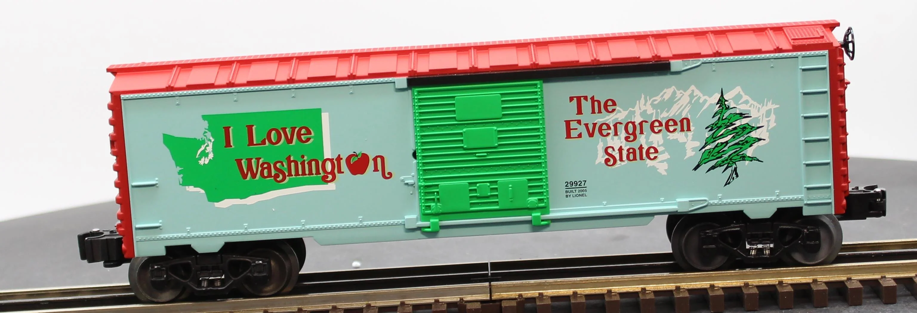 Lionel 6-29927 I Love Washington Boxcar O SCALE Like New - Image 6