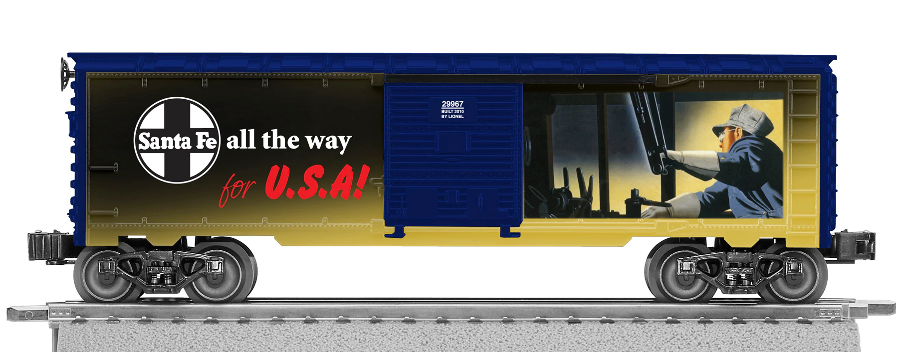 Lionel 6-29965 LIONEL ART BOXCAR 2-PACK O SCALE NEW - Image 2