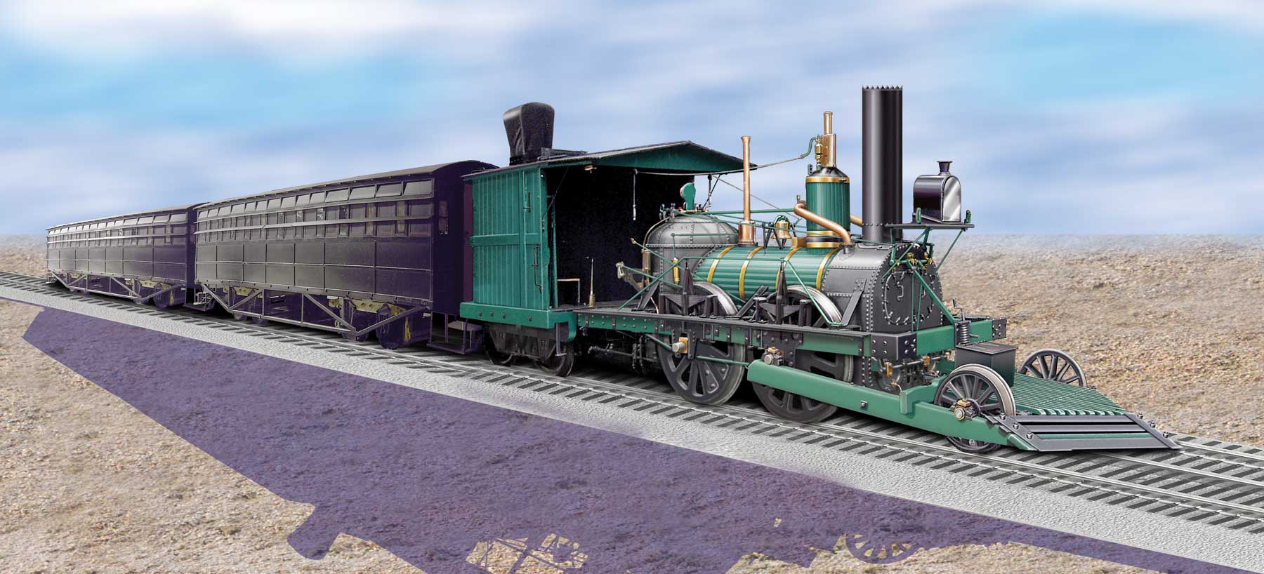 Lionel 6-30088 JOHN BULL PASSENGER SET O SCALE Like New - Image 22