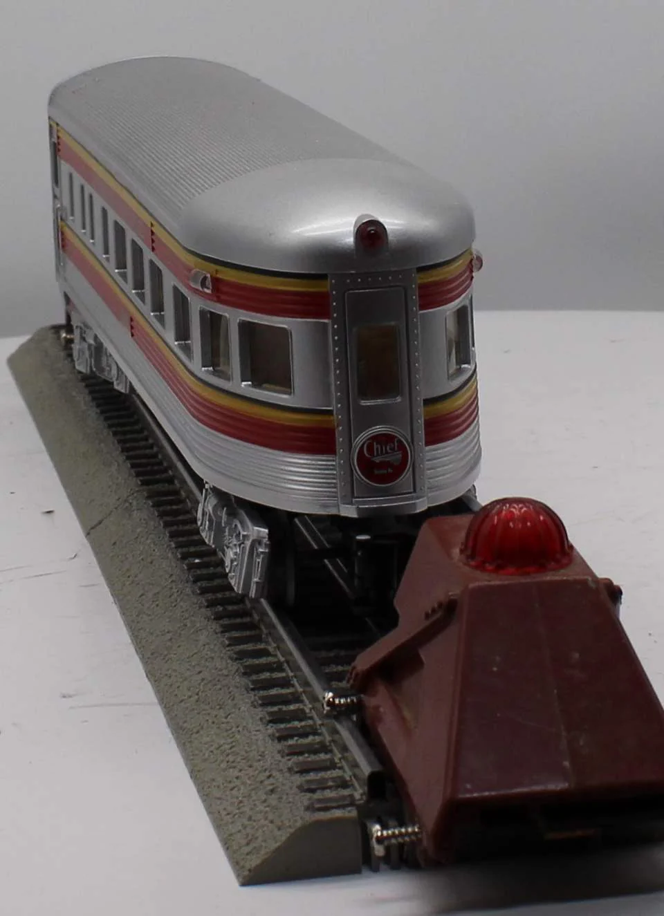 Lionel 6-35246 SANTA FE OBSERVATION CAR O SCALE Like New - Image 7