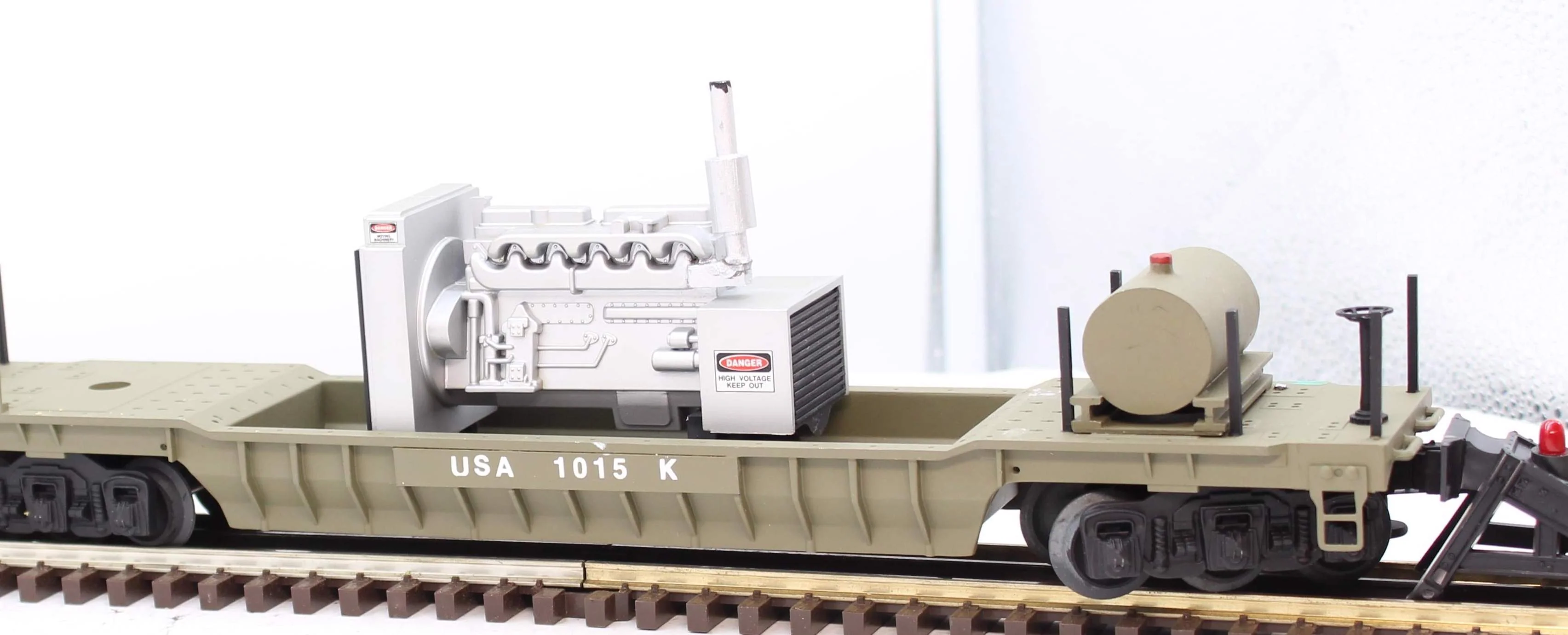 Lionel 6-36094 Penn Central F9 Well Car O SCALE Used - Image 3