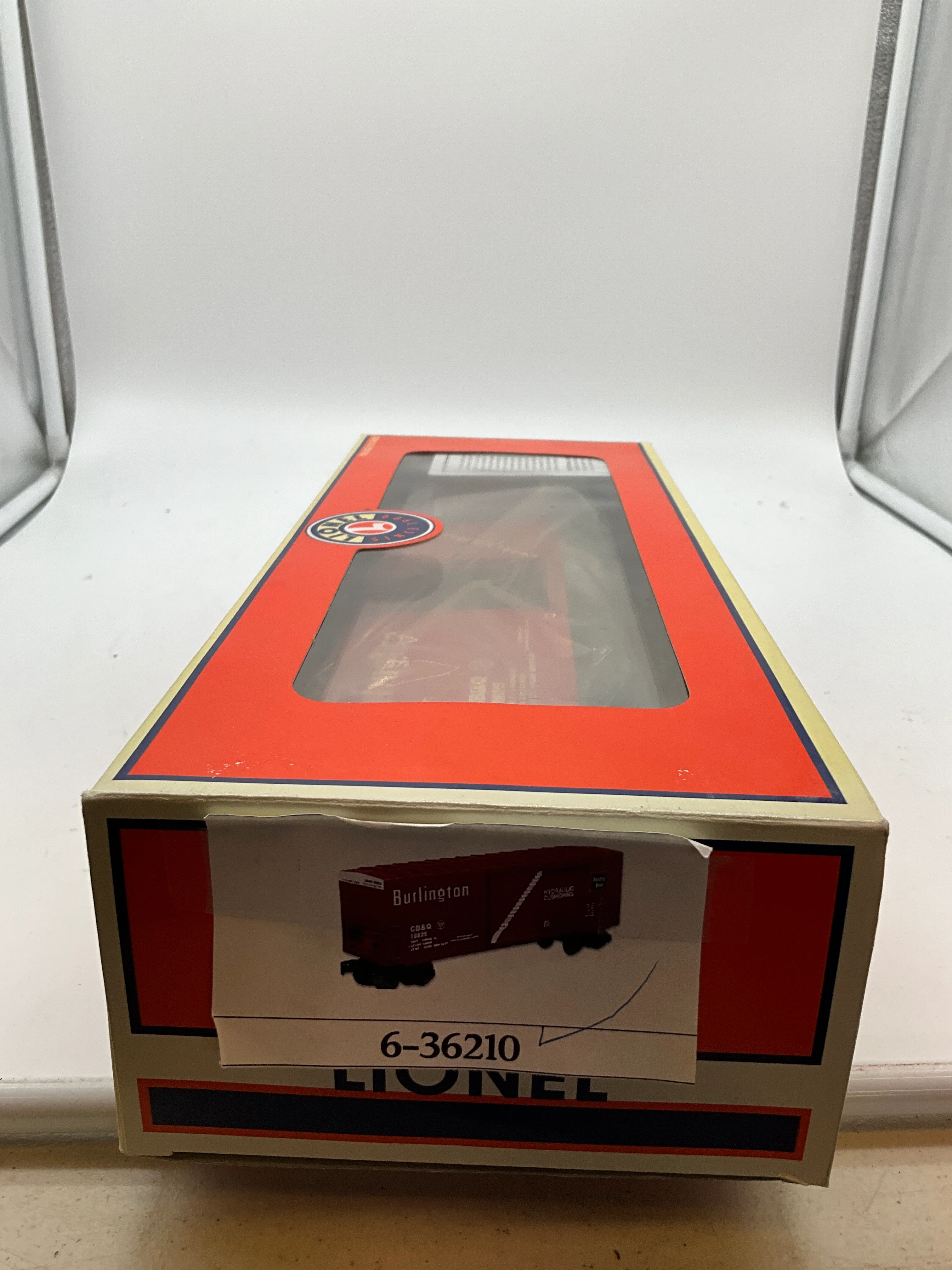 Lionel 6-36210 HI-CUBE BOXCARS - BURLINGTON O SCALE Like New - Image 7