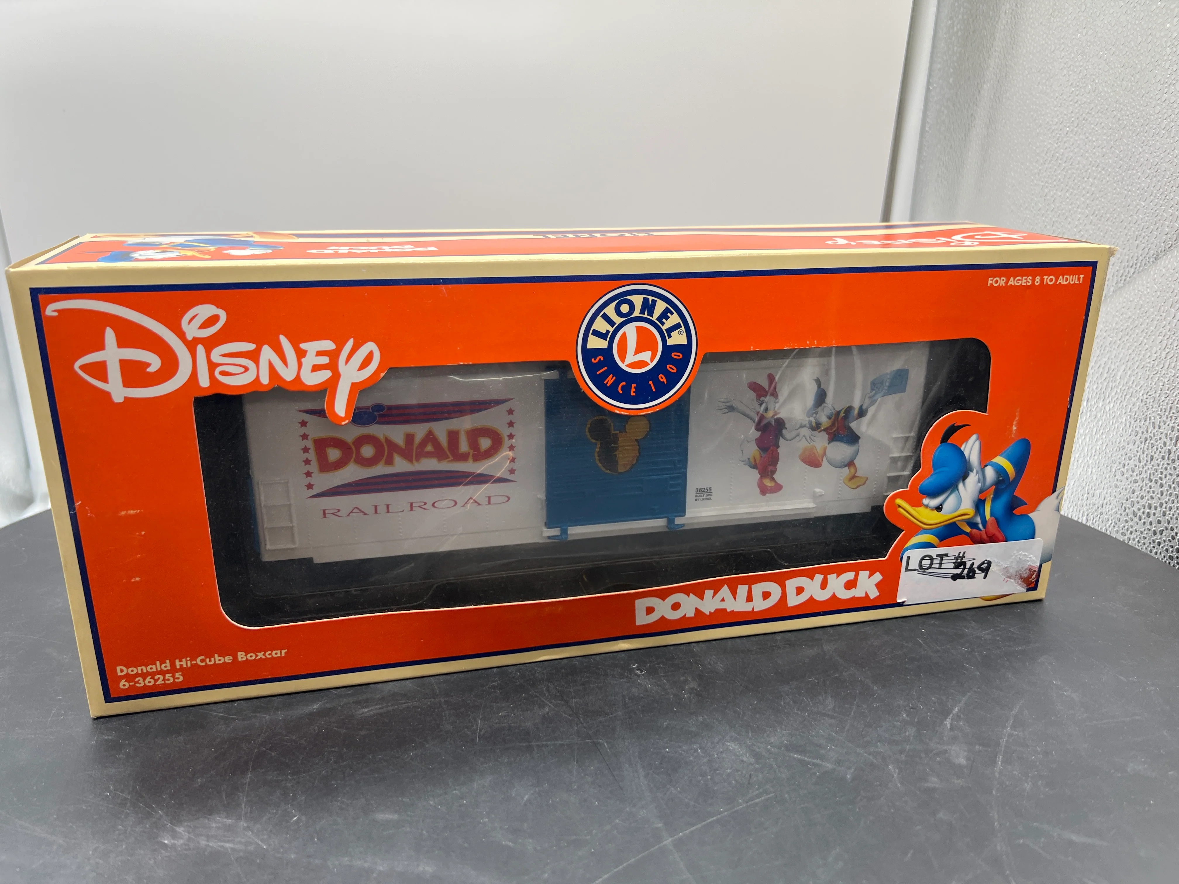 Lionel 6-36255 O SCALE DONALD DUCK HI-CUBE BOXCAR NEW - Image 2