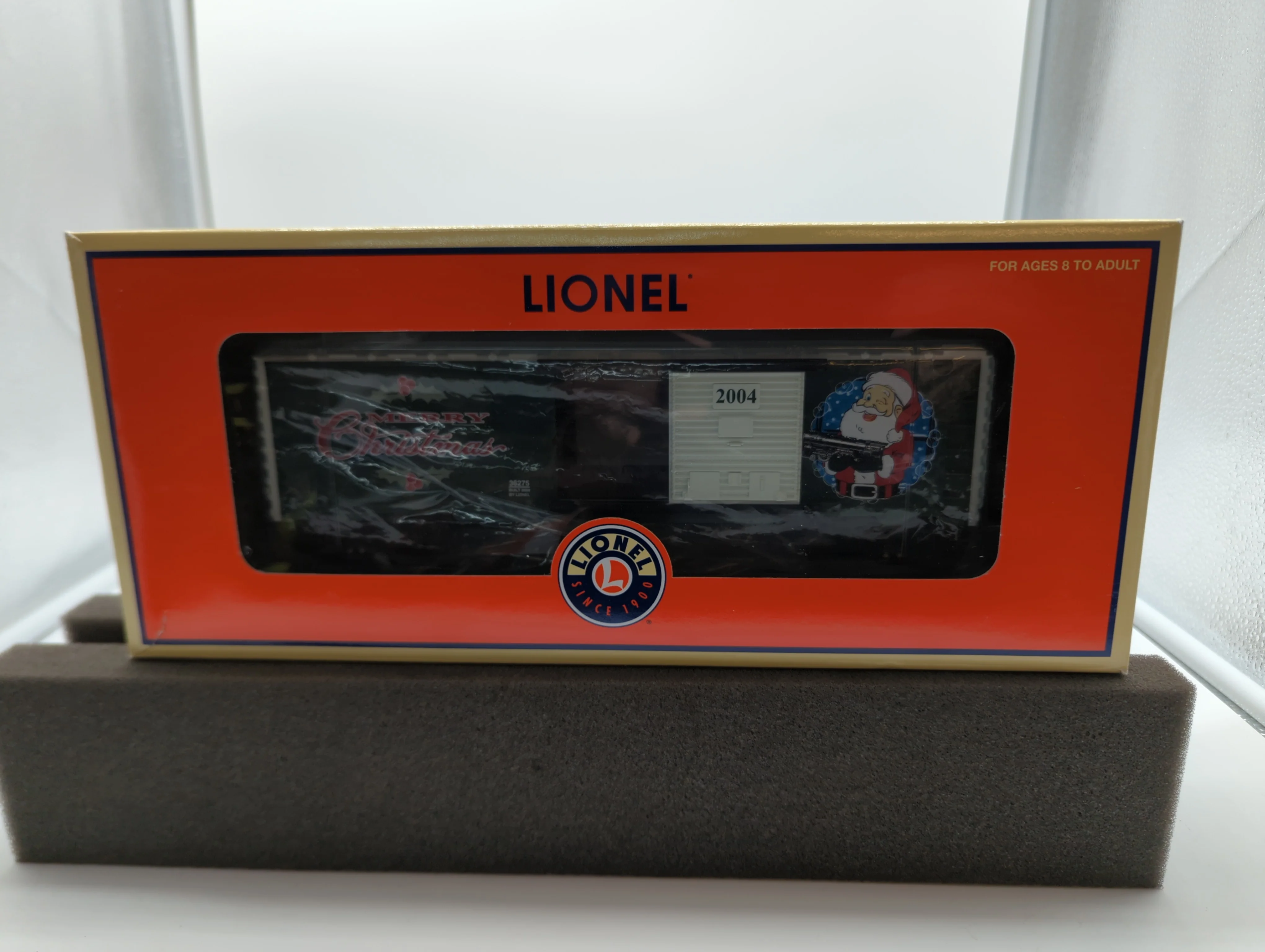 Lionel 6-36275 2004 O GAUGE CHRISTMAS BOXCAR O SCALE Like New - Image 3