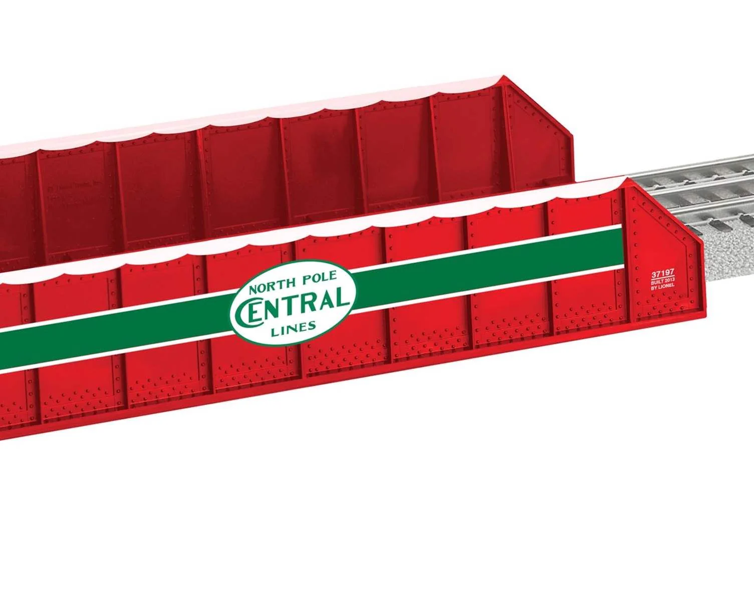 Lionel 6-37197 North Pole Central Girder Bridge O SCALE Like New - Image 3