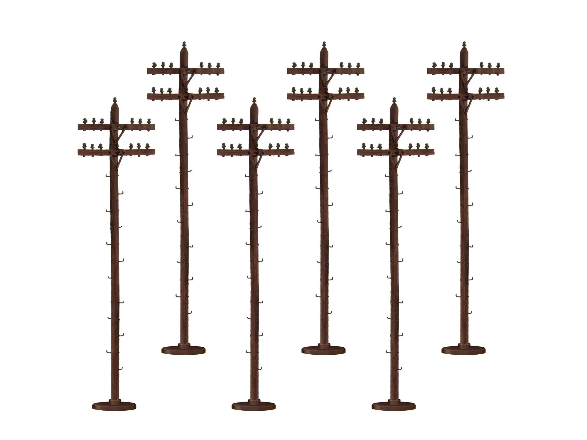 Lionel 6-37851 SCALE TELEPHONES - STANDARD O SCALE NEW - Image 3