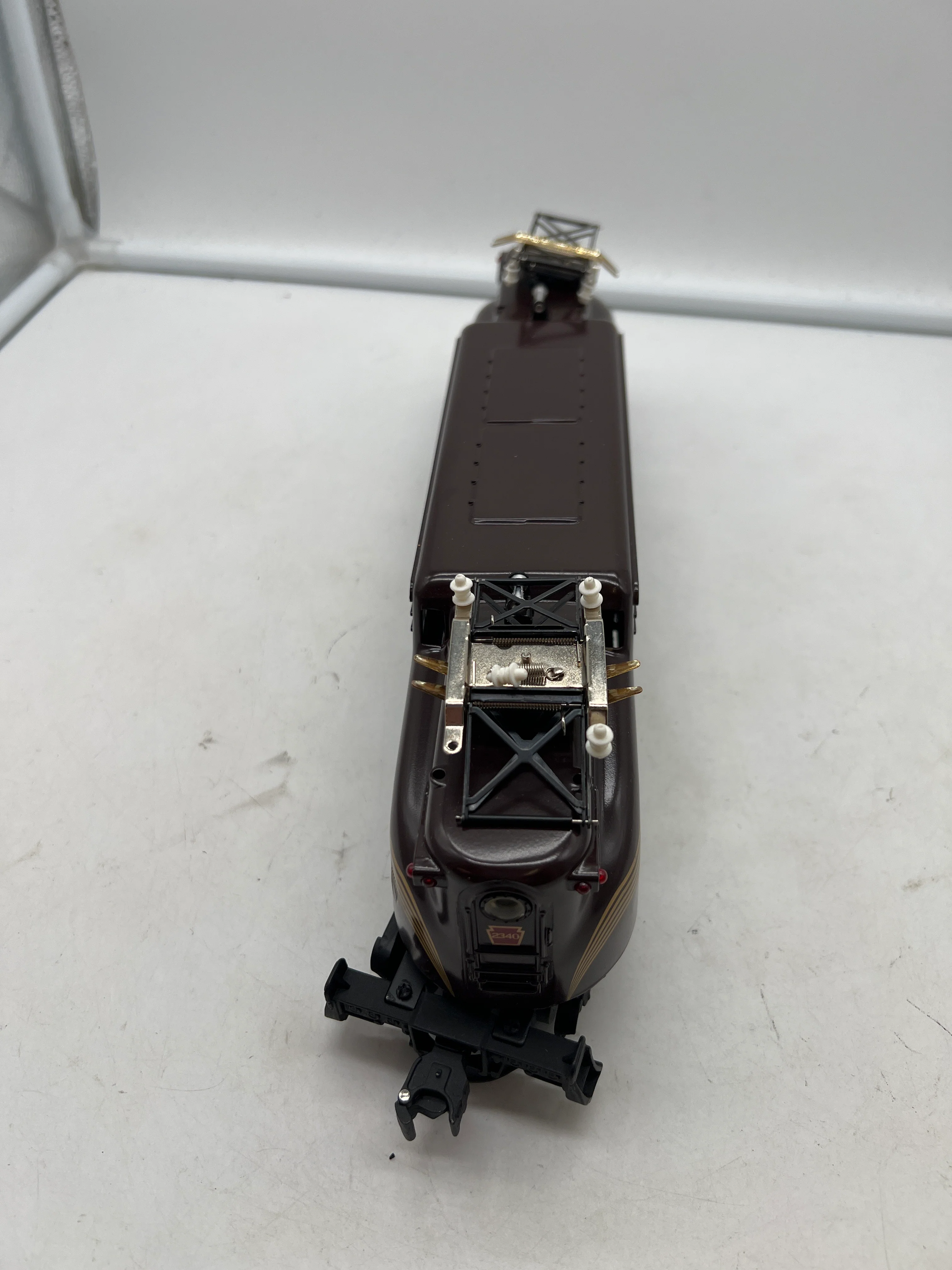 Lionel 6-38303 Pennsylvania PRR GG1  modern brown conventional classic electric locomotive  O SCALE Like New Damaged Box - Image 3
