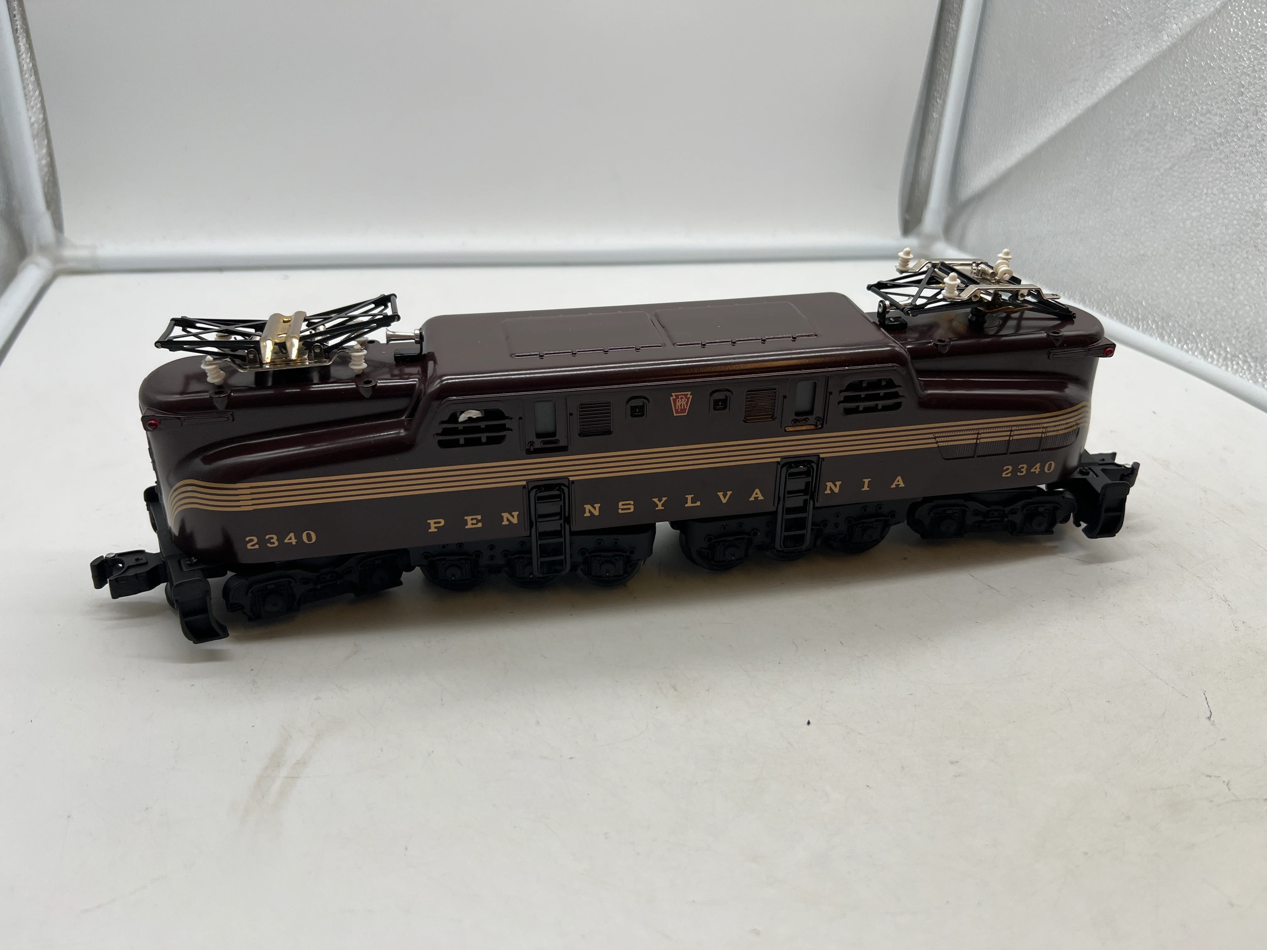 Lionel 6-38303 Pennsylvania PRR GG1  modern brown conventional classic electric locomotive  O SCALE Like New Damaged Box - Image 4