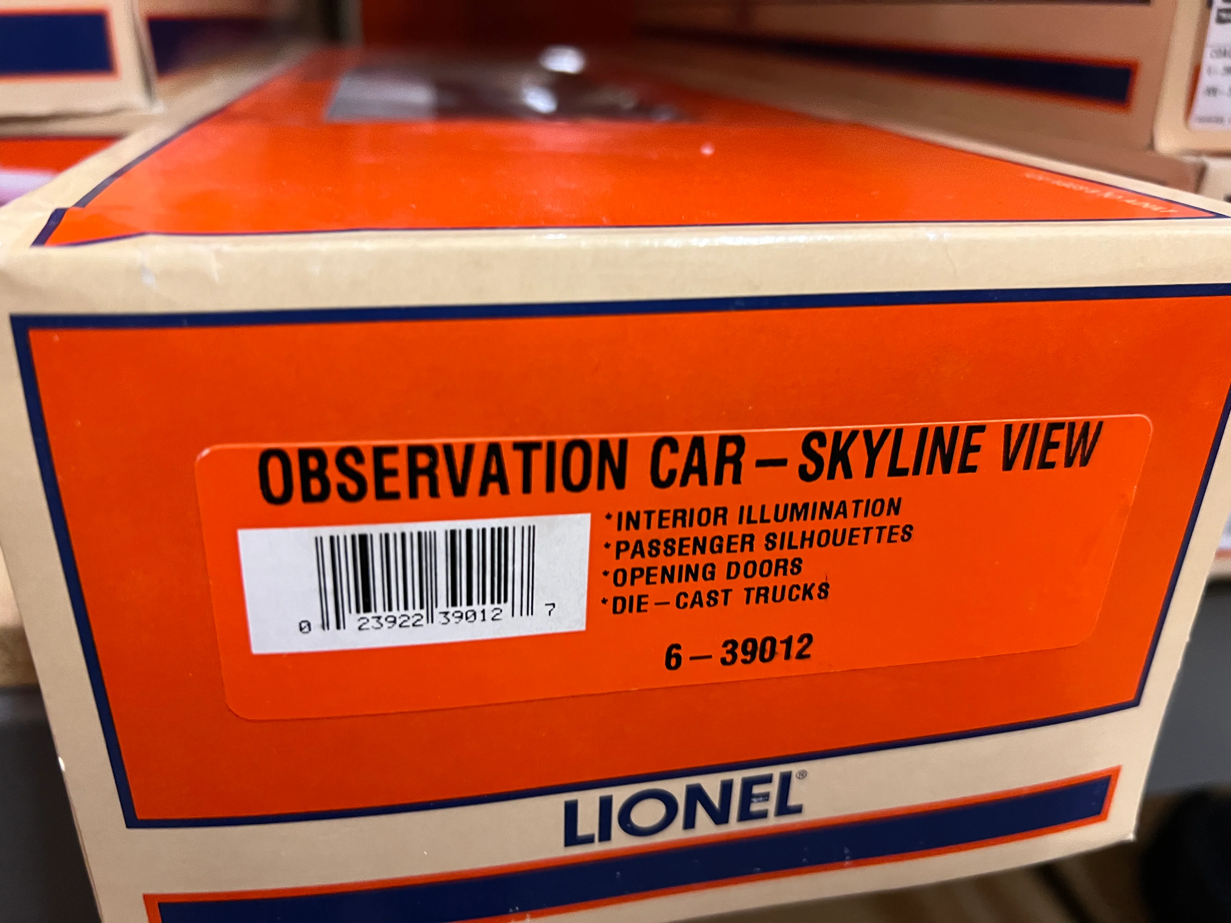Lionel 6-39012 Pennsylvania "Skyline View" heavyweight observation passenger car O SCALE NEW - Image 2