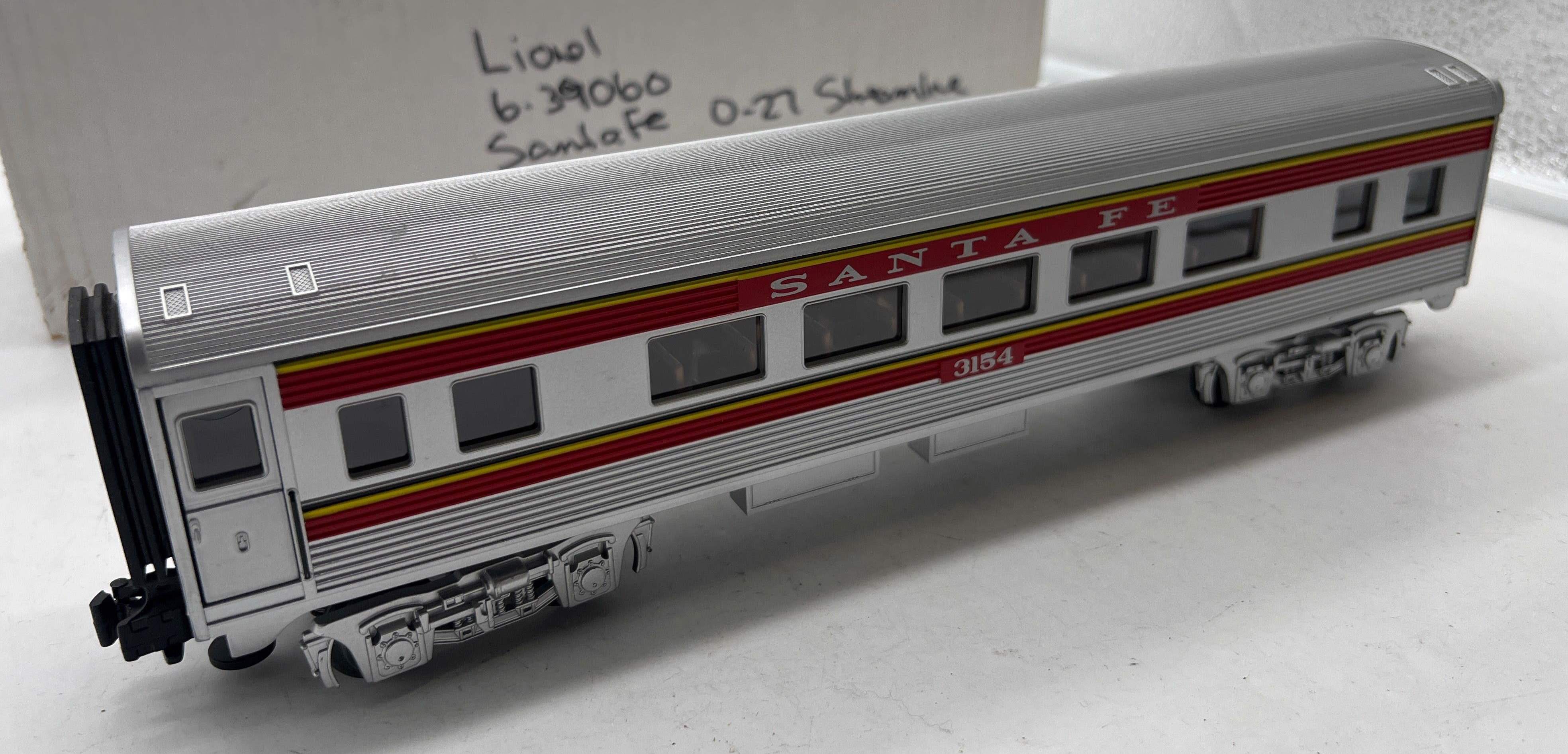 Lionel 6-39060 ATCHISON, TOPEKA & SANTA FE ATSF Coach Car O Scale Used Excellent Damaged Box - Image 3