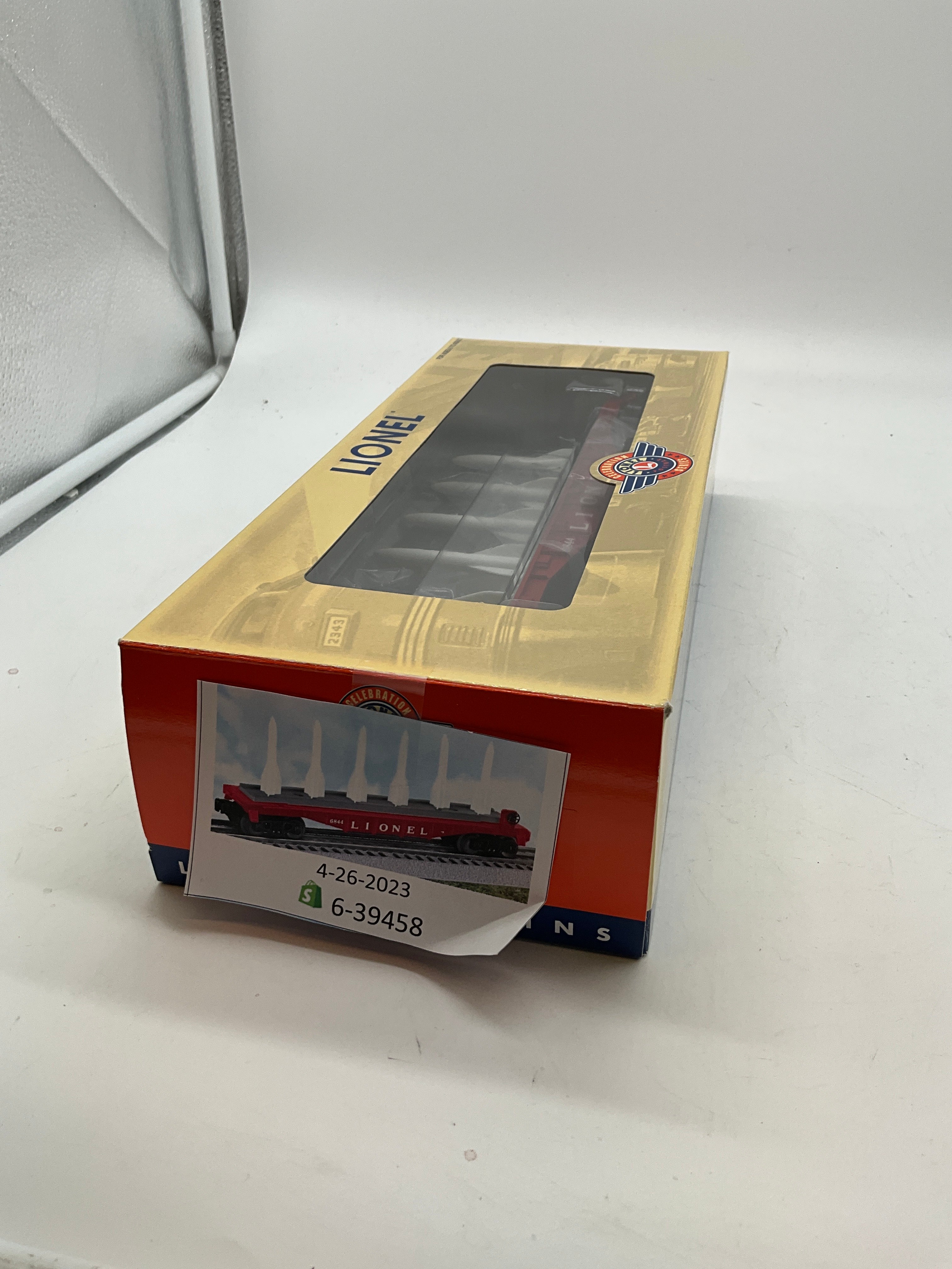 Lionel 6-39458 #6844 MISSILE CARRYING CAR O SCALE NEW - Image 6