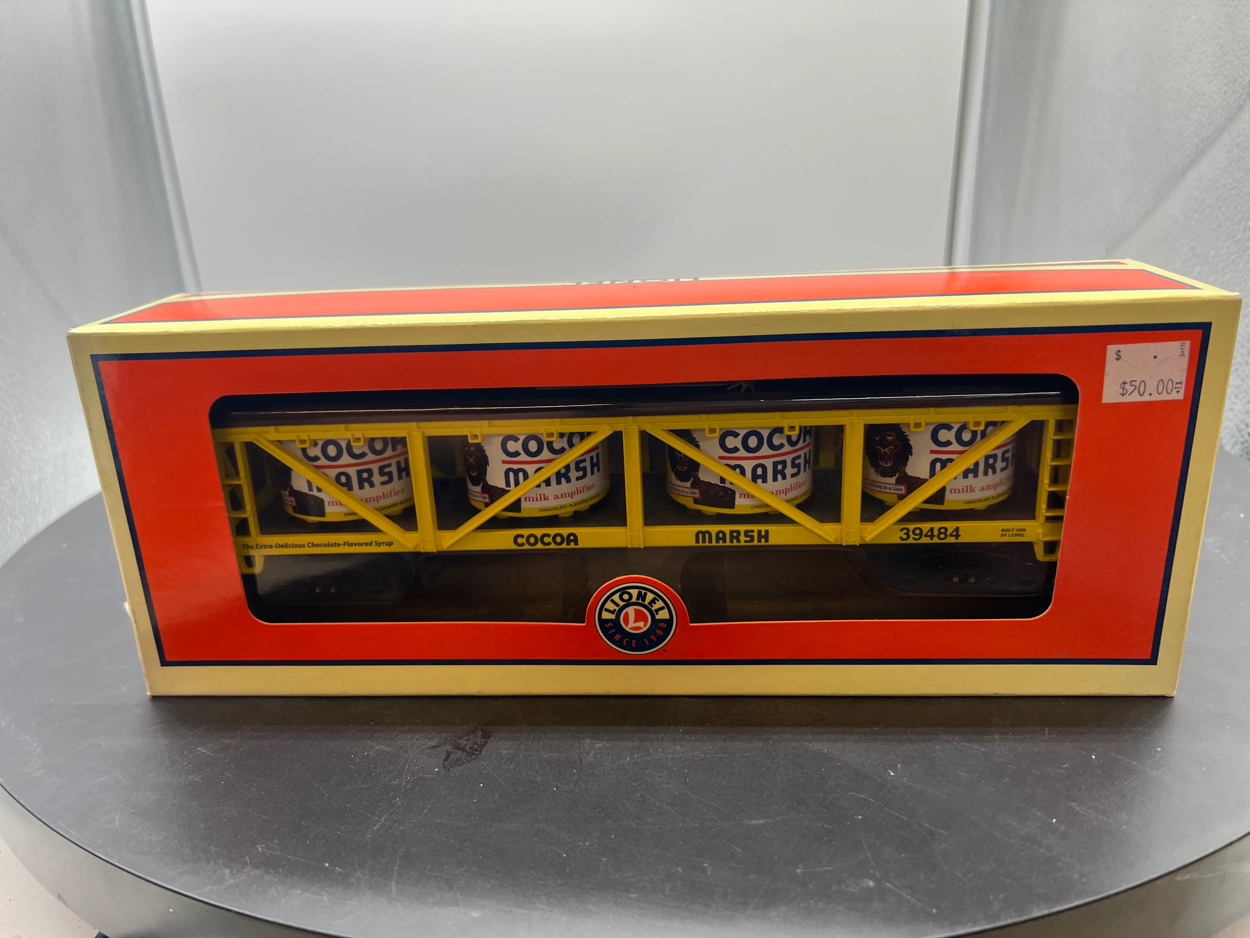 Lionel 6-39484 COCOA MARSH VAT CAR O SCALE NEW - Image 2