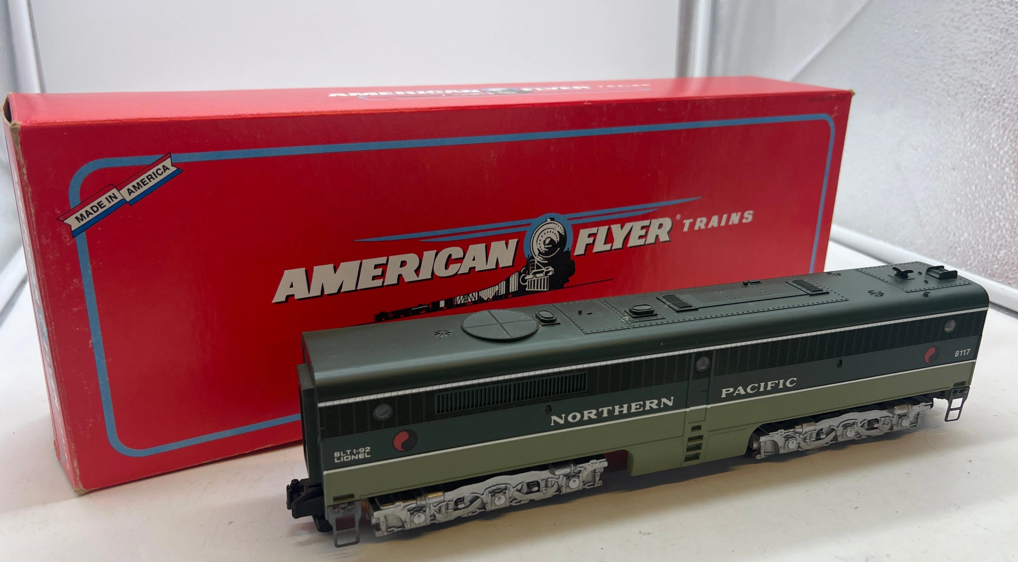 Lionel 6-48117 NORTHERN PACIFIC ALCO PB-1 Diesel B Unit American Flyer #8117 S Scale Used Excellent