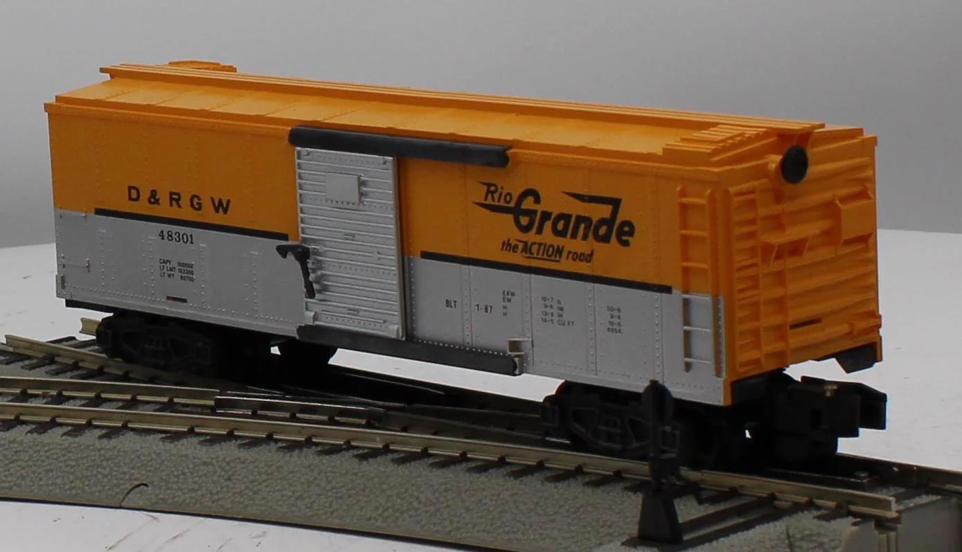Lionel 6-48301 DENVER & RIO GRANDE Box Car TRAINMAN S Scale Like New - Image 4