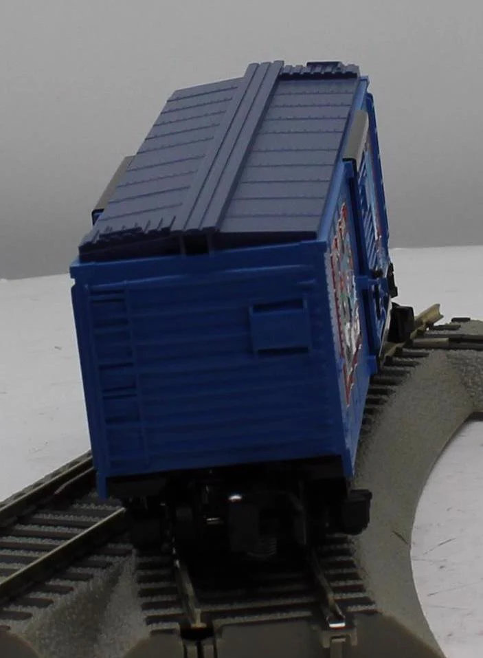 Lionel 6-48353 2003 American Flyer Christmas Boxcar S SCALE Like New - Image 4