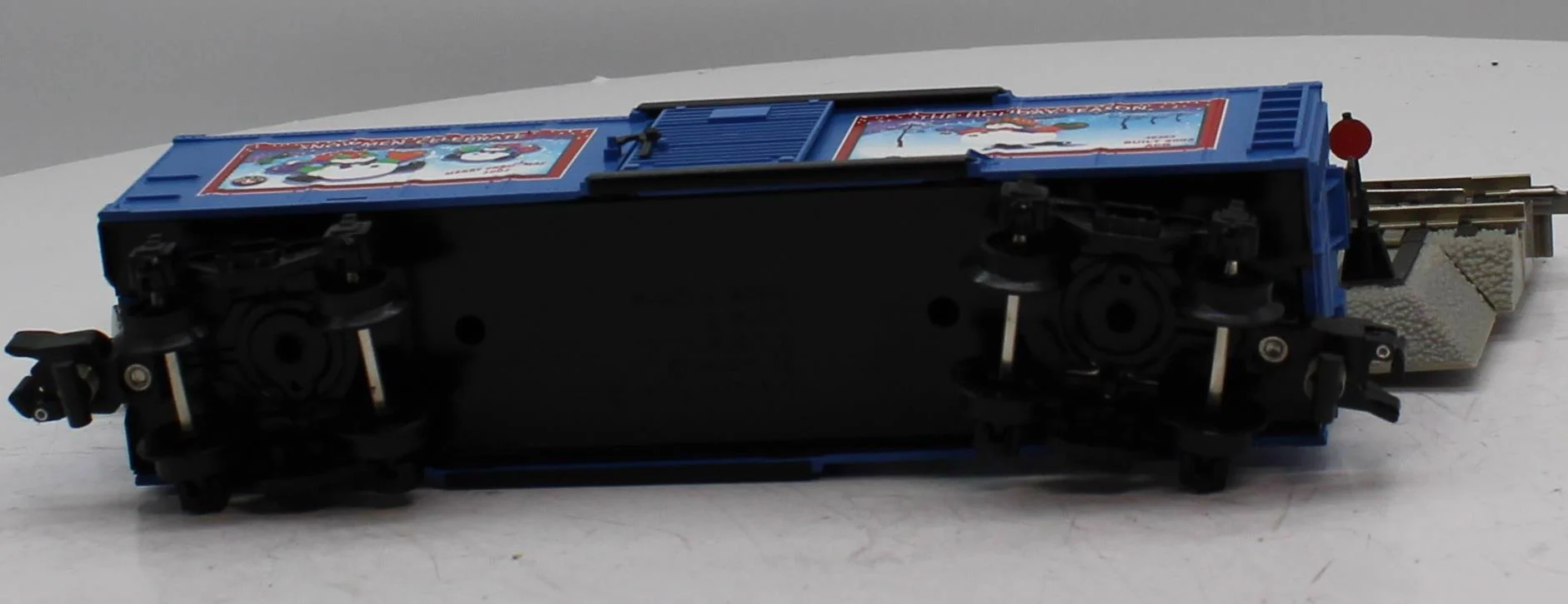 Lionel 6-48353 2003 American Flyer Christmas Boxcar S SCALE Like New - Image 8