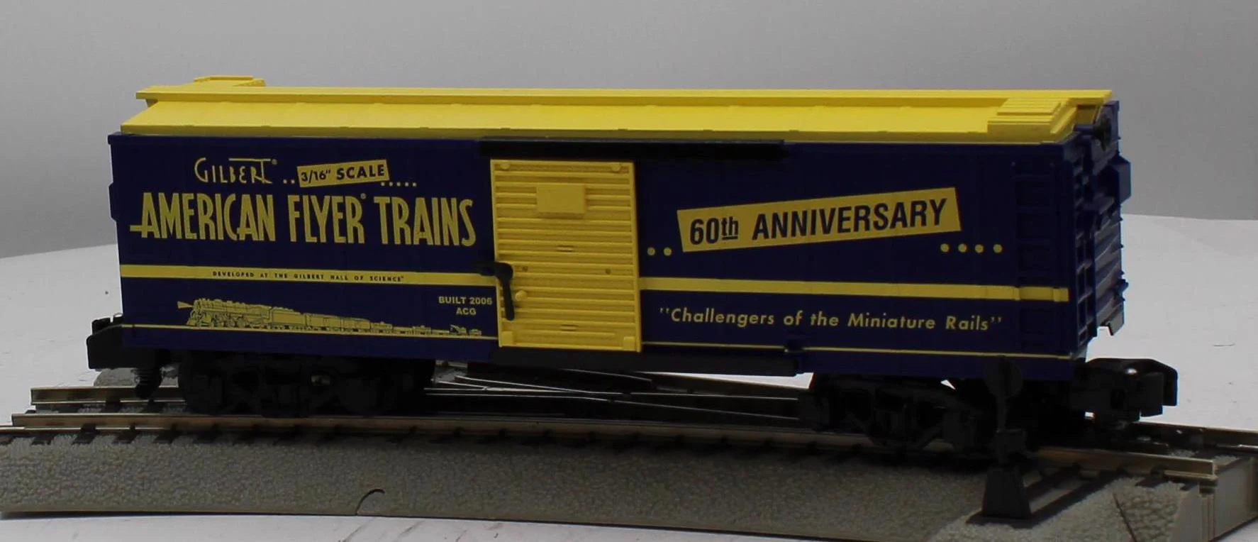 Lionel 6-48364 Gilbert American Flyer S Gauge 60th Anniversary Boxcar O SCALE Like New - Image 4