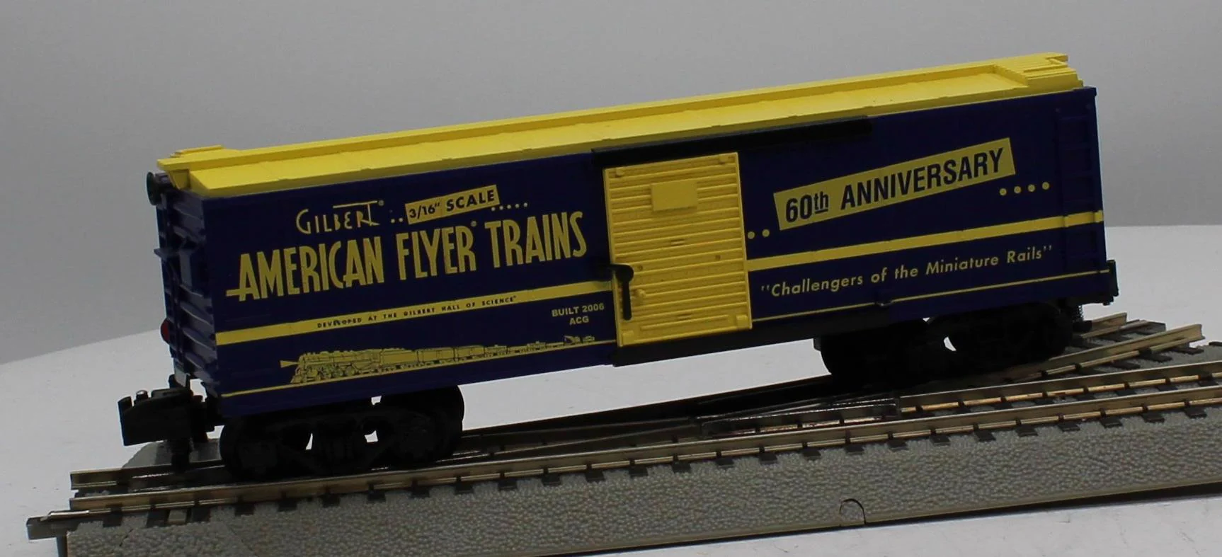 Lionel 6-48364 Gilbert American Flyer S Gauge 60th Anniversary Boxcar O SCALE Like New - Image 7