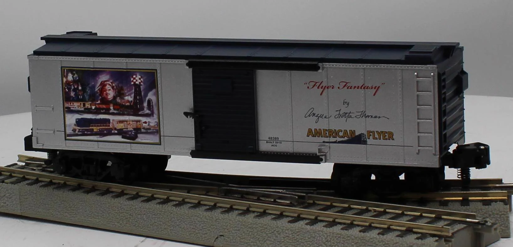 Lionel 6-48389 "Flyer Fantasy" S Gauge Boxcar S SCALE Like New - Image 3