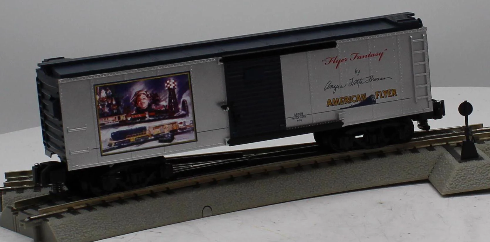 Lionel 6-48389 "Flyer Fantasy" S Gauge Boxcar S SCALE Like New - Image 6