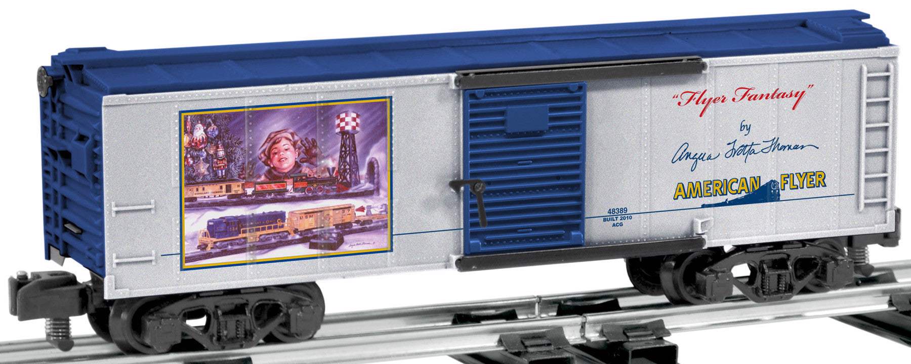 Lionel 6-48389 "Flyer Fantasy" S Gauge Boxcar S SCALE Like New - Image 8