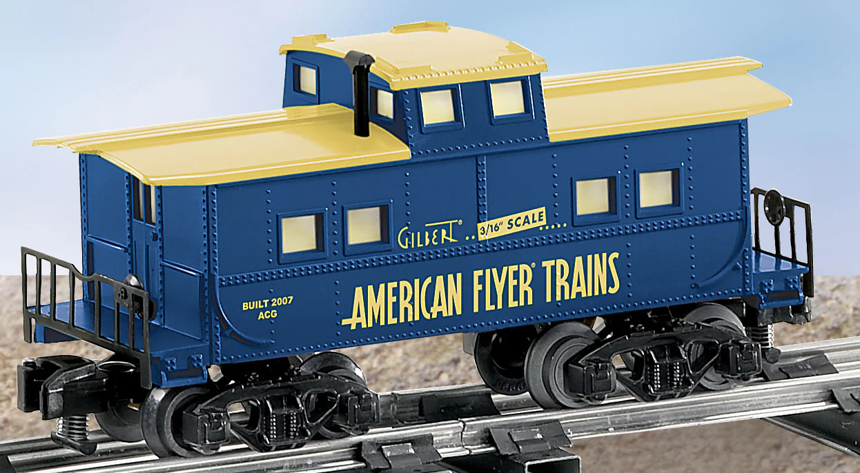 Lionel 6-48742 AMERICAN FLYER CABOOSE S SCALE Used Excellent