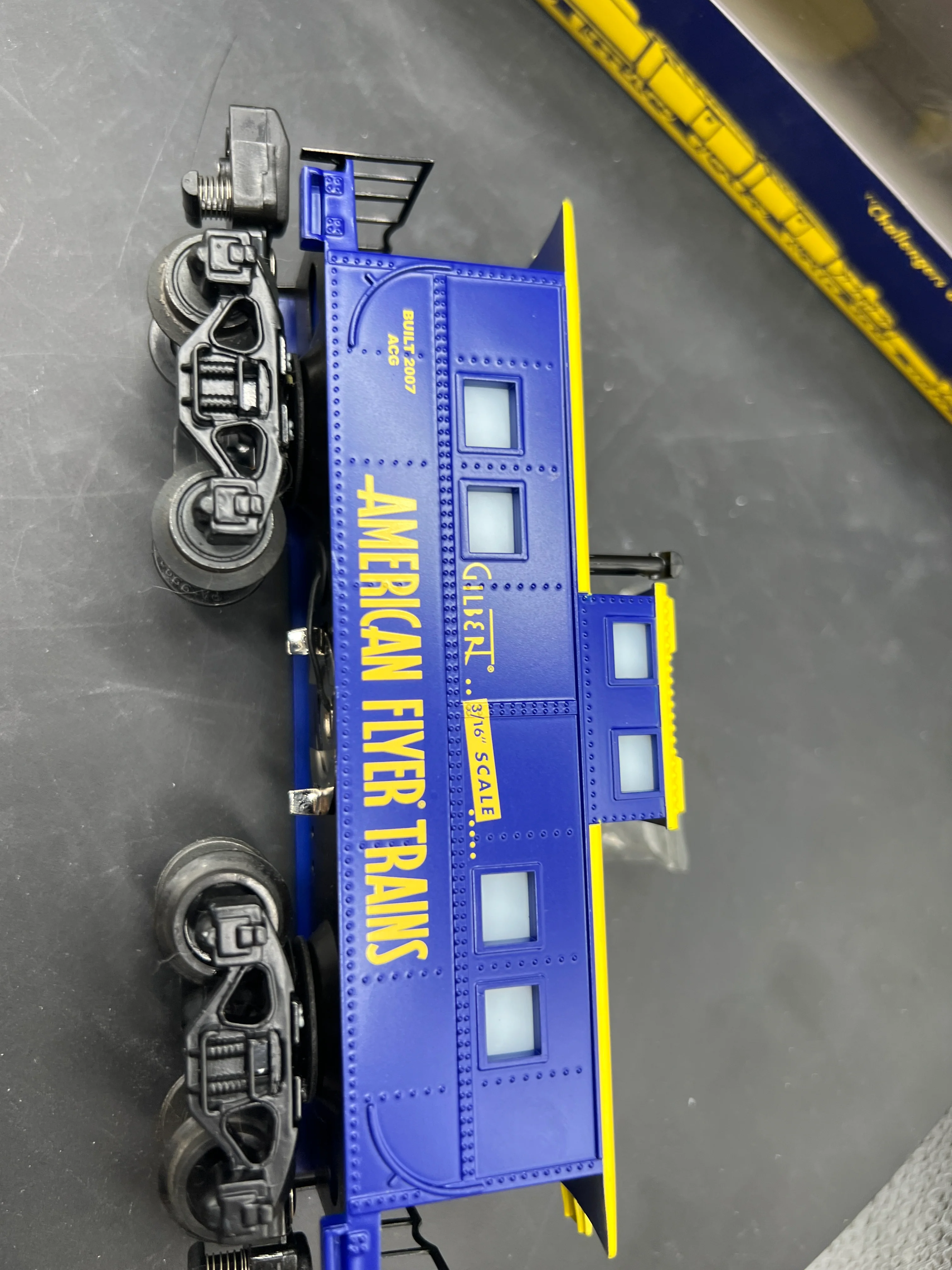 Lionel 6-48742 AMERICAN FLYER CABOOSE S SCALE Used Excellent - Image 2