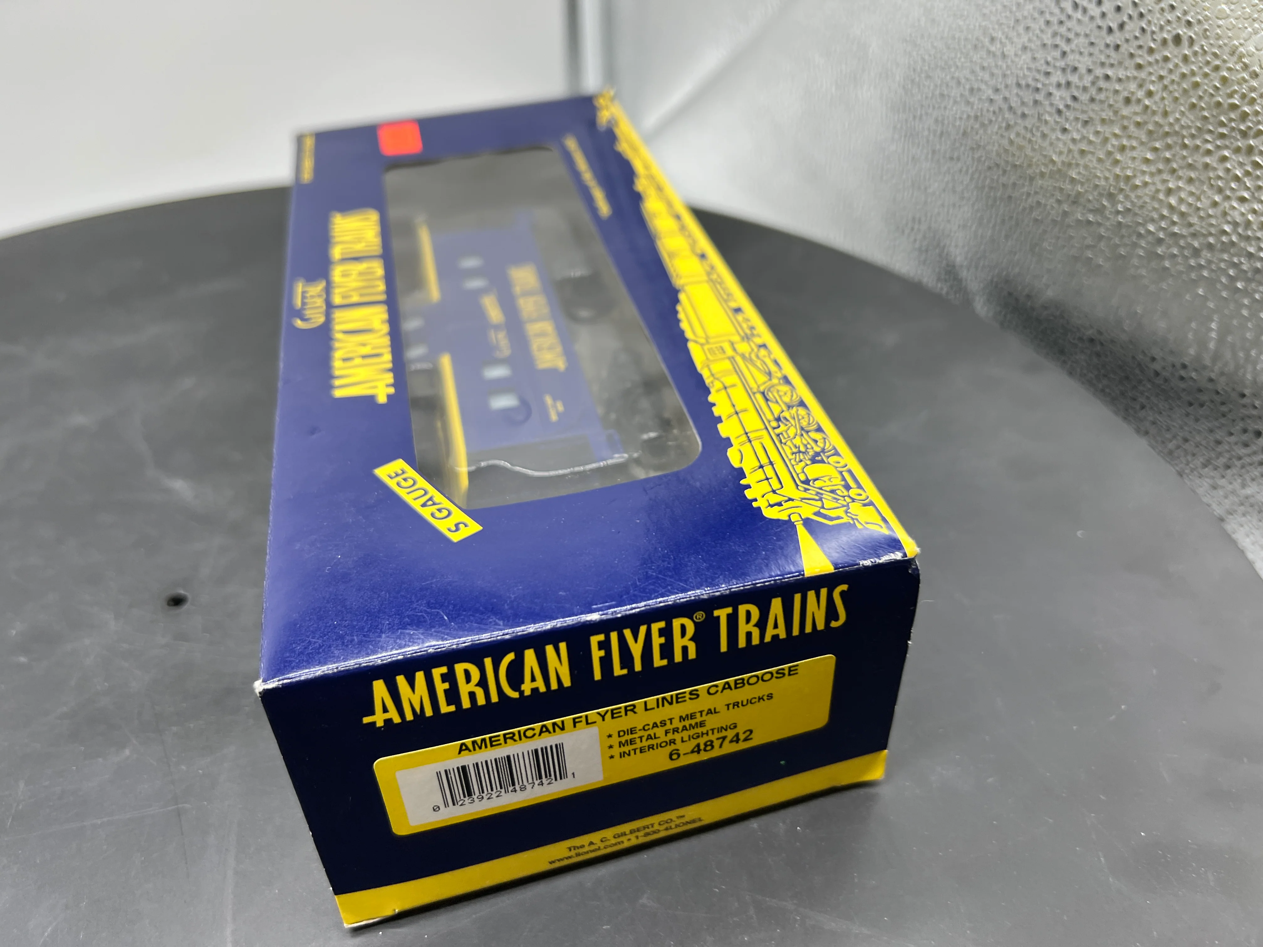 Lionel 6-48742 AMERICAN FLYER CABOOSE S SCALE Used Excellent - Image 5