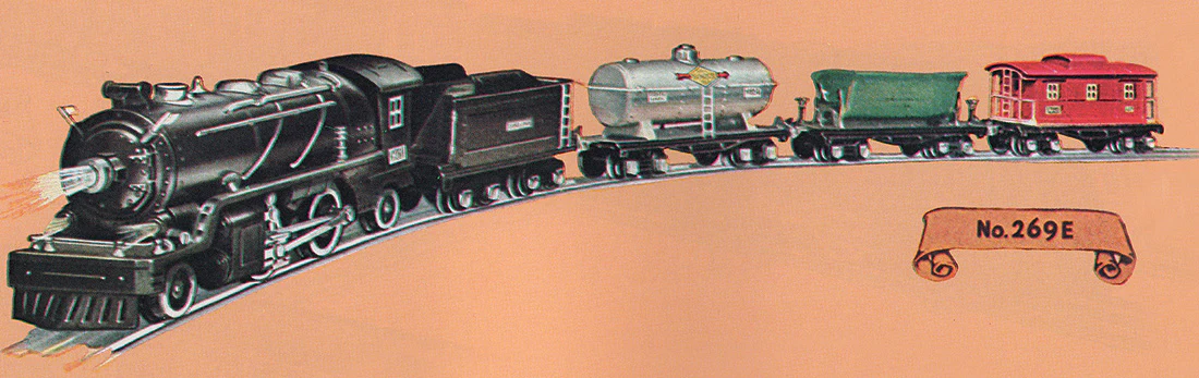 Lionel 6-51009 Tinplate No. 269E Freight Train (LOCO #261E) O SCALE NEW - Image 7