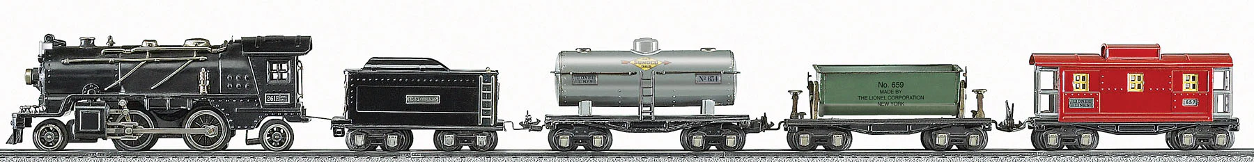 Lionel 6-51009 Tinplate No. 269E Freight Train (LOCO #261E) O SCALE NEW - Image 9