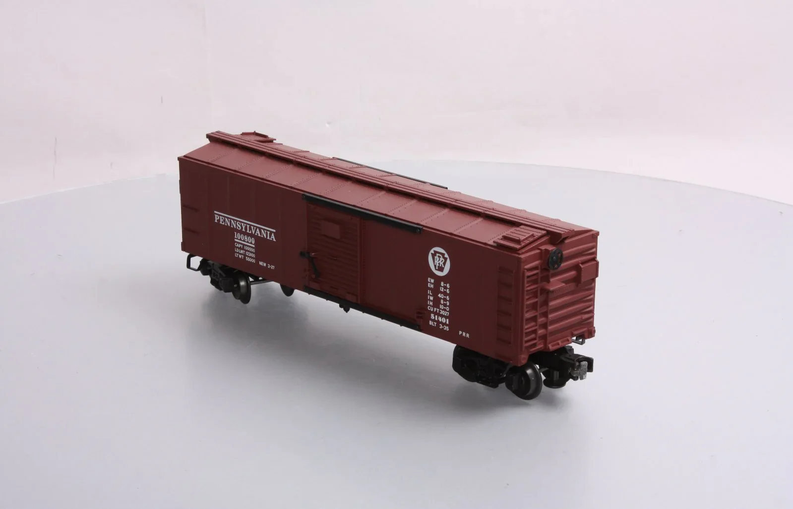 Lionel 6-51401 Pennsylvania PRR Boxcar #100800 O SCALE NEW - Image 2