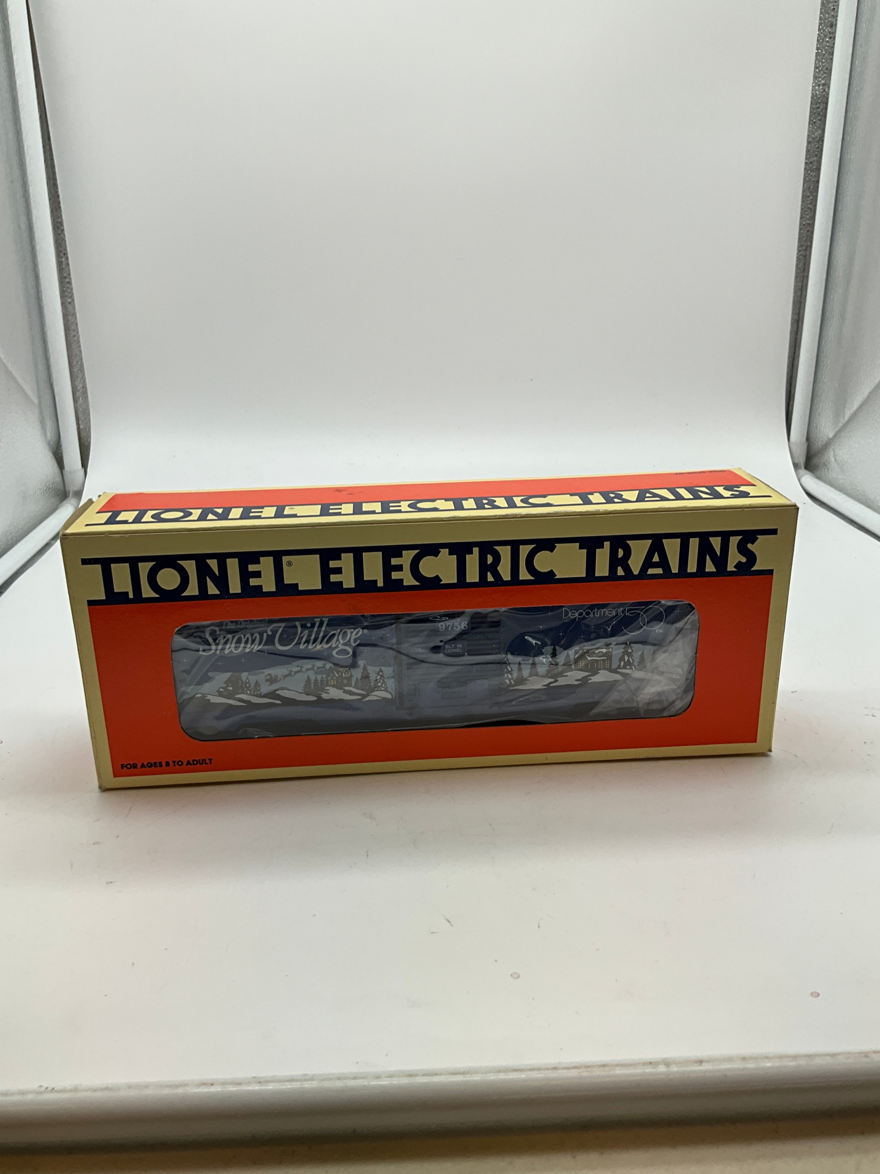 Lionel 6-52096 Department 56 original snow village boxcar # 9756O scale Like New - Image 7