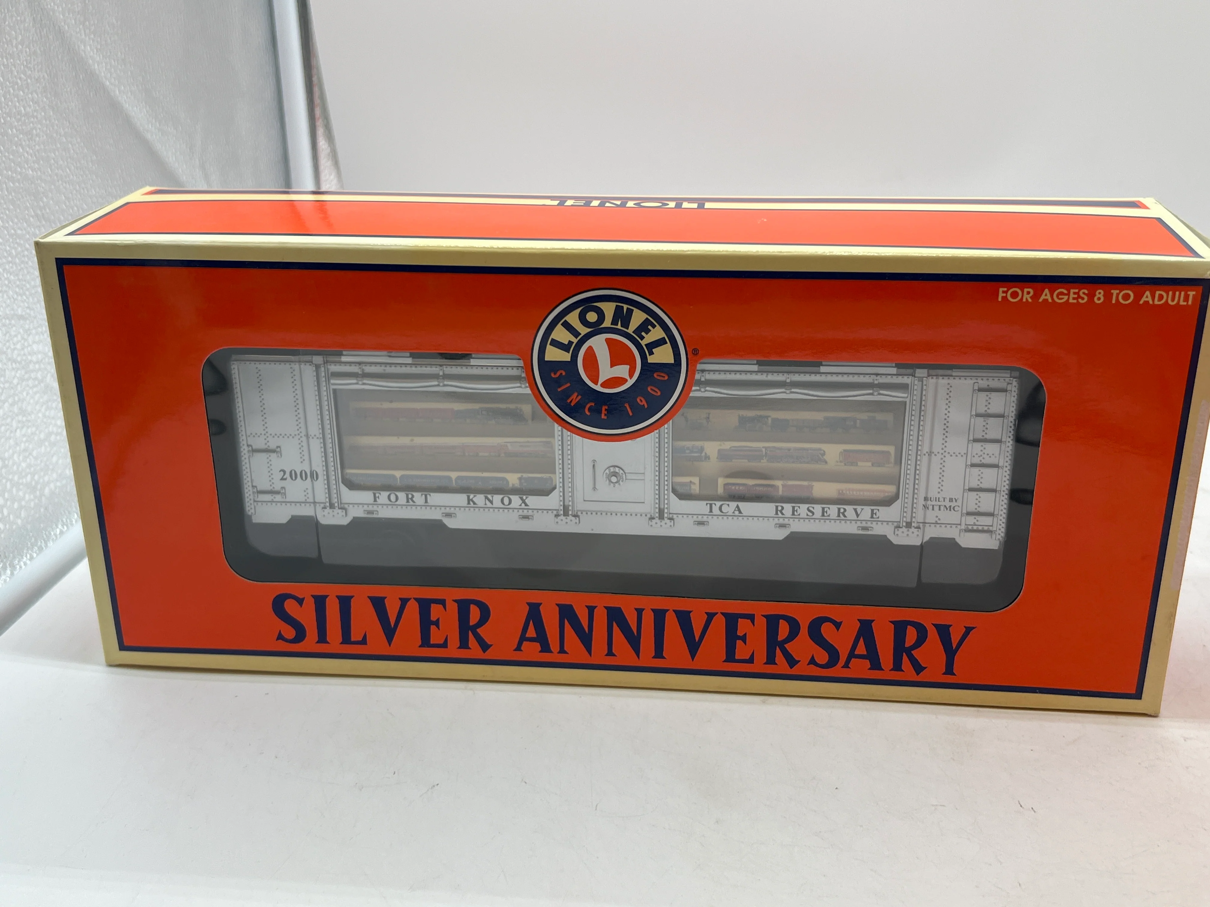 Lionel 6-52289 silver anniversary National Toy Train Museum tca bullion boxcar O SCALE NEW