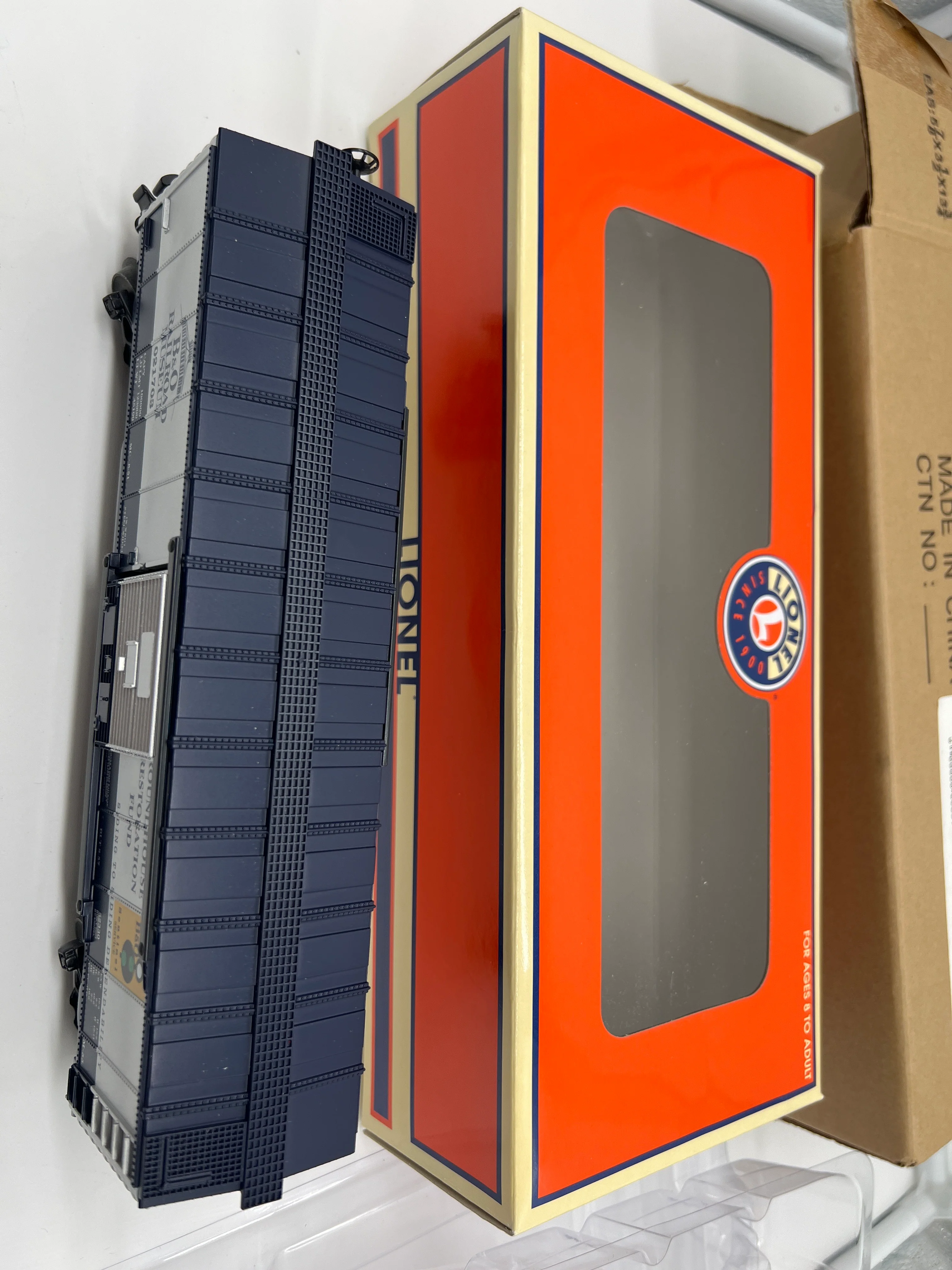 Lionel 6-52330 Baltimore and Ohio Railroad B&O Museum fundraiser boxcar #021703 O SCALE NEW - Image 3