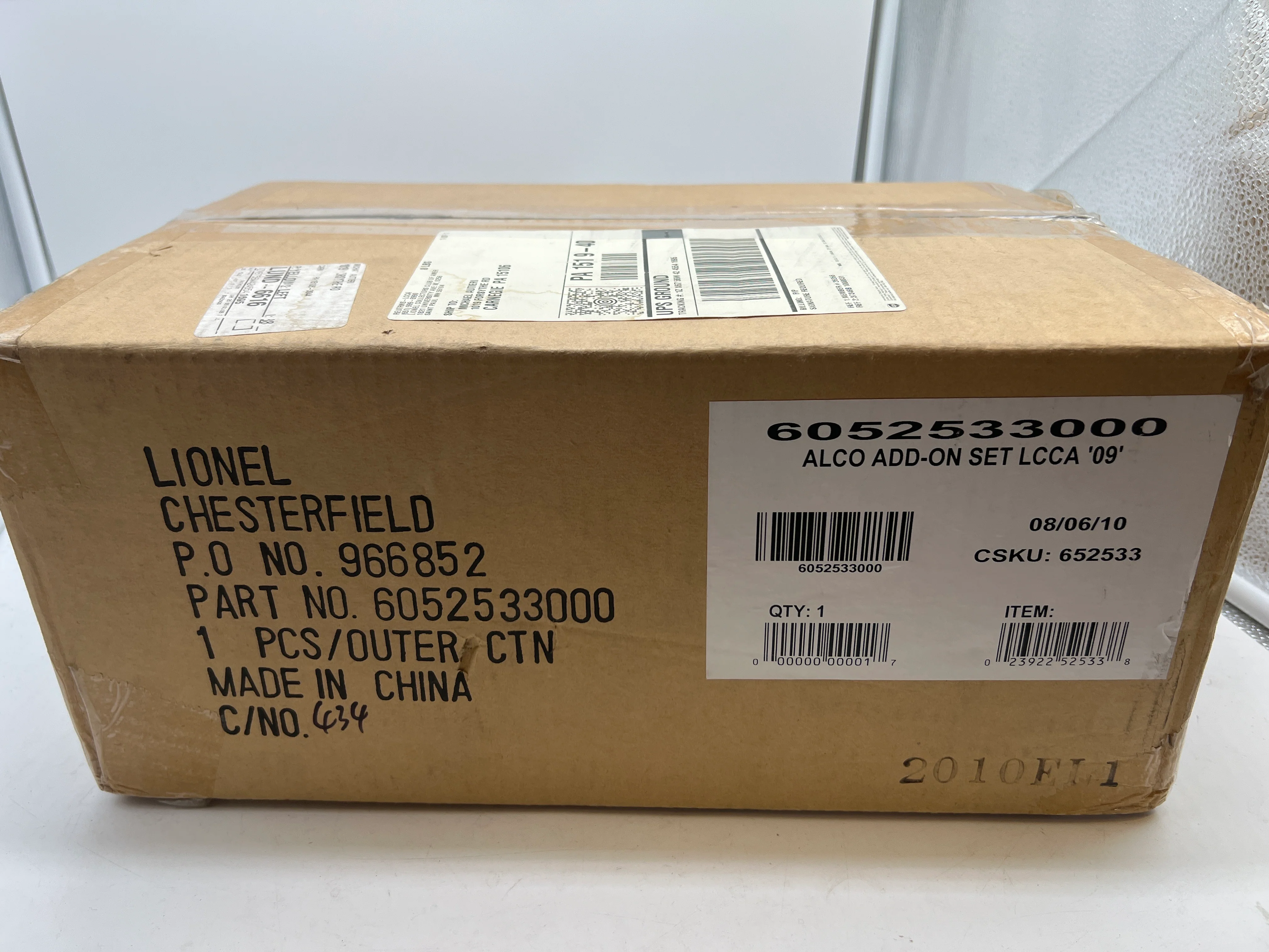 Lionel 6-52533 LCCA 2010 add-on cars #216 O scale NEW - Image 2