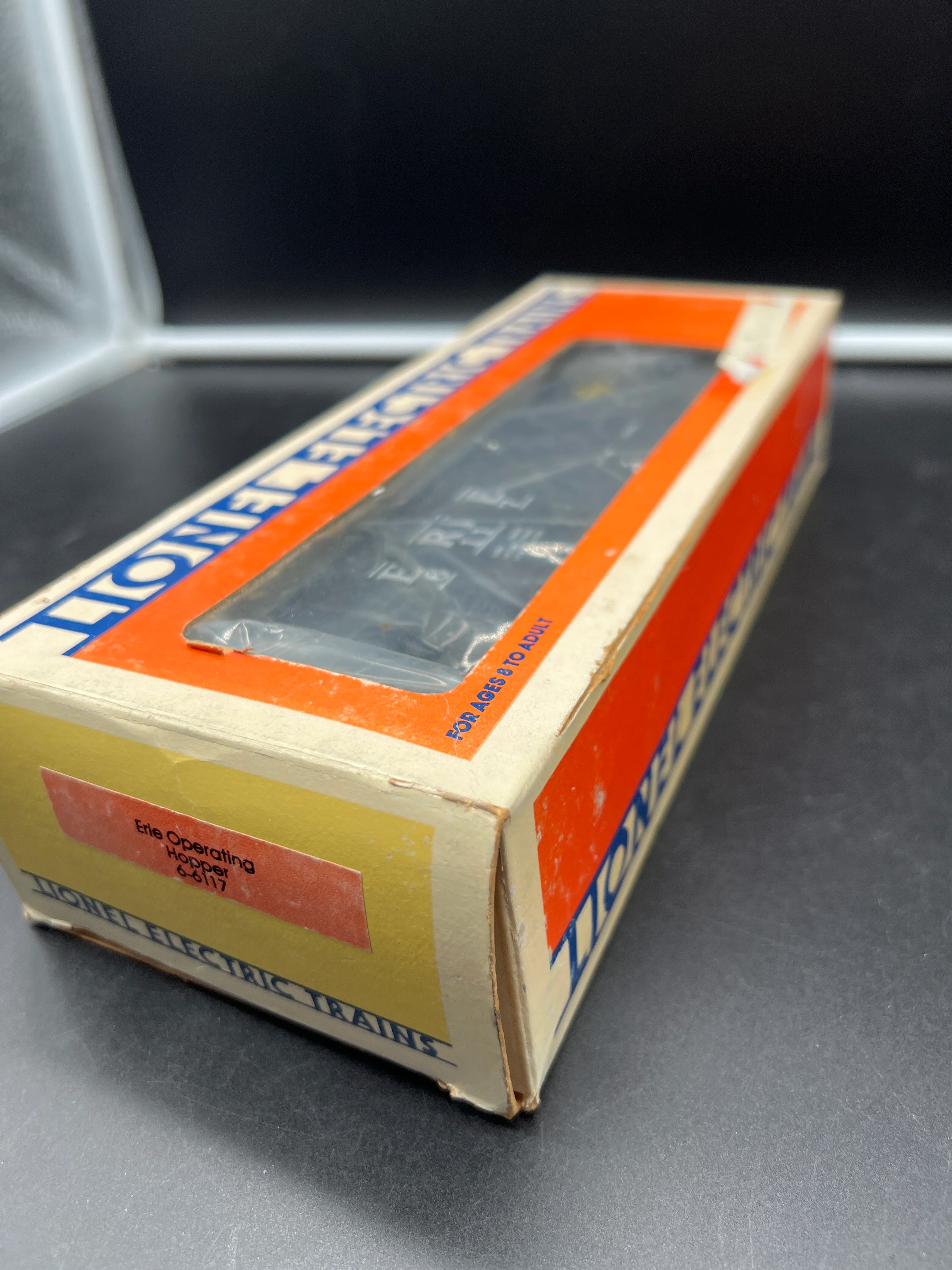 Lionel 6-6117 Erie operating hopper car O SCALE Like New Damaged Box - Image 7