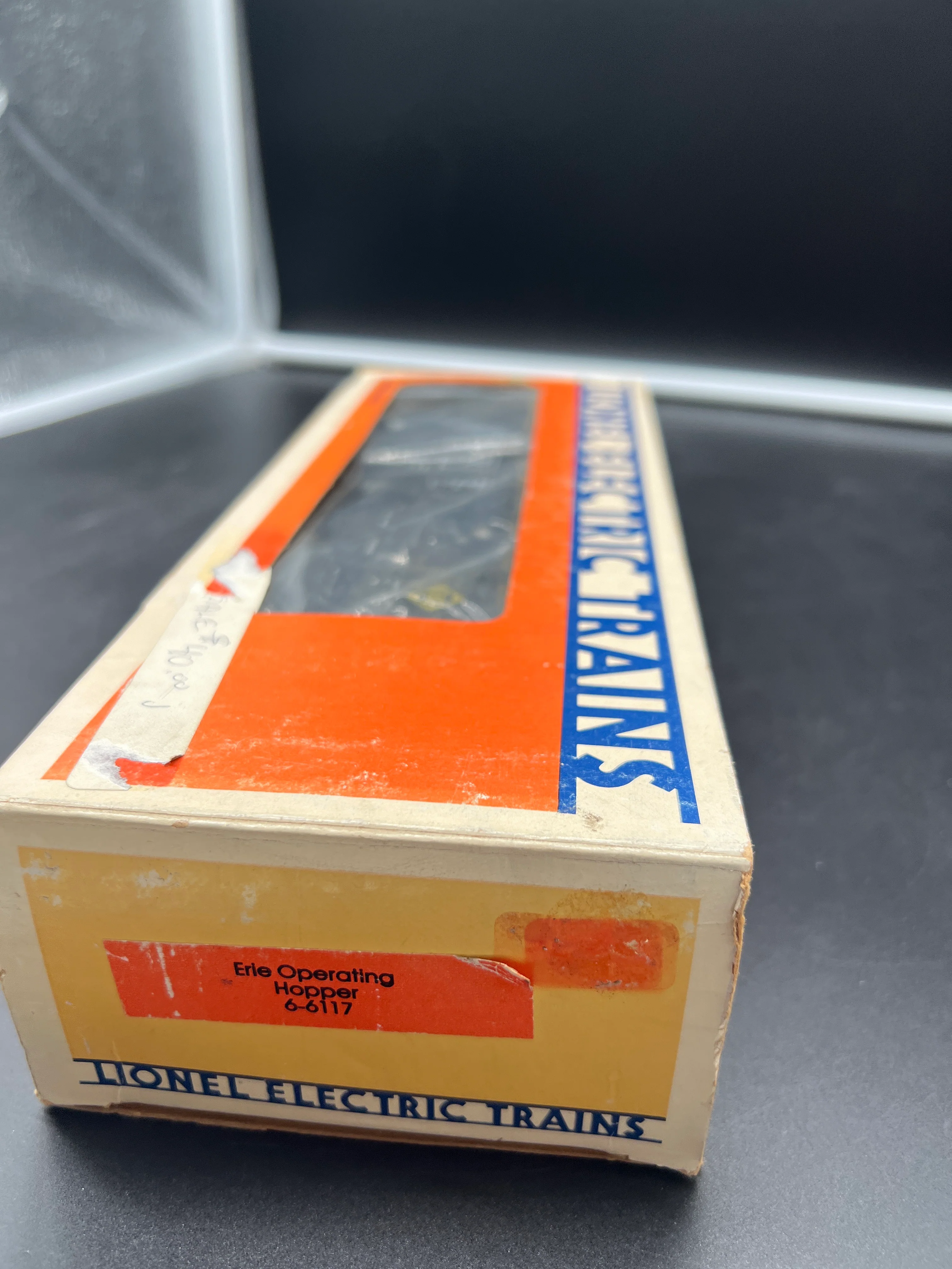 Lionel 6-6117 Erie operating hopper car O SCALE Like New Damaged Box - Image 8