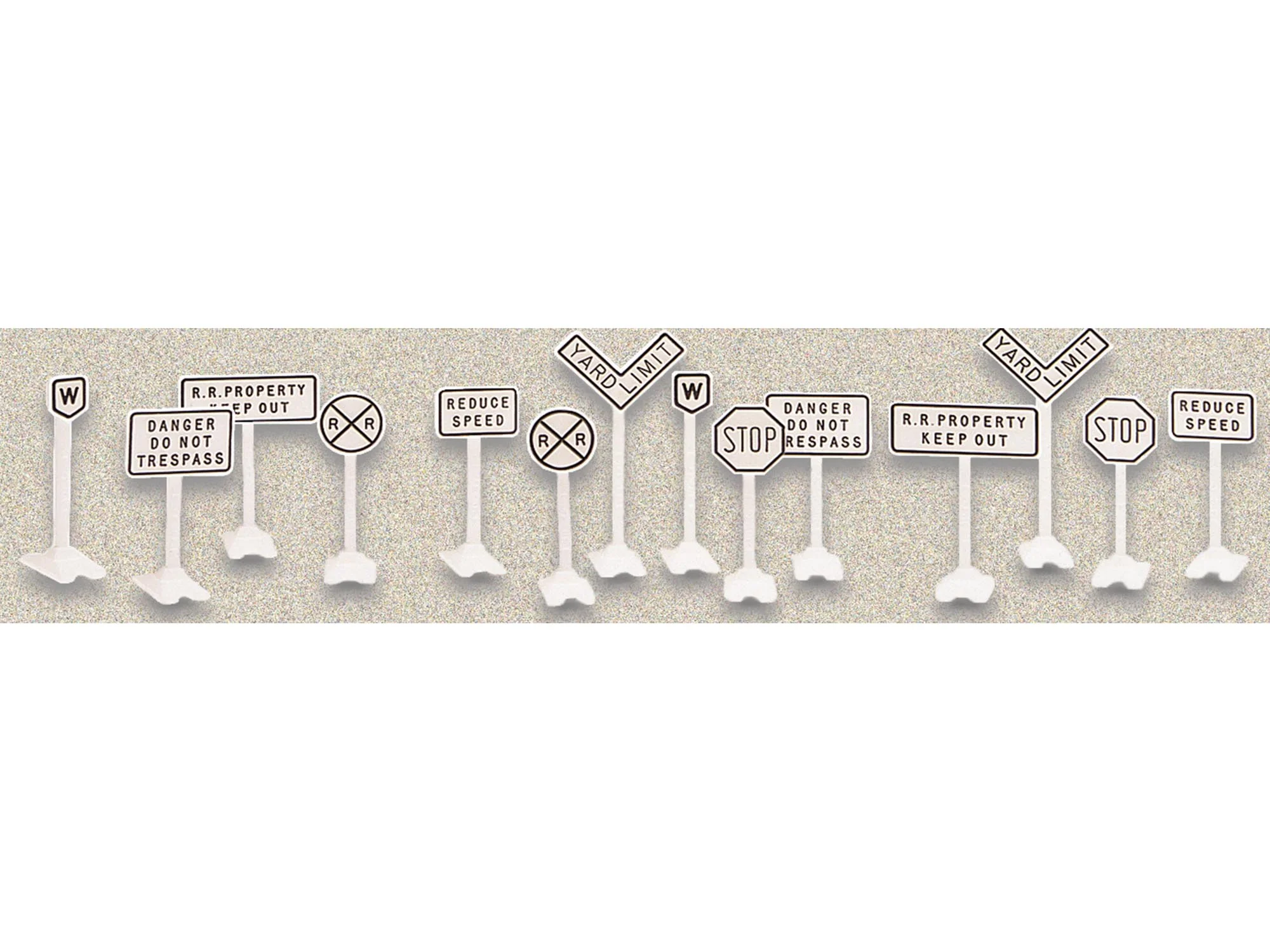 Lionel 6-62180 CLASSIC RAILROAD SIGNS O SCALE NEW - Image 4